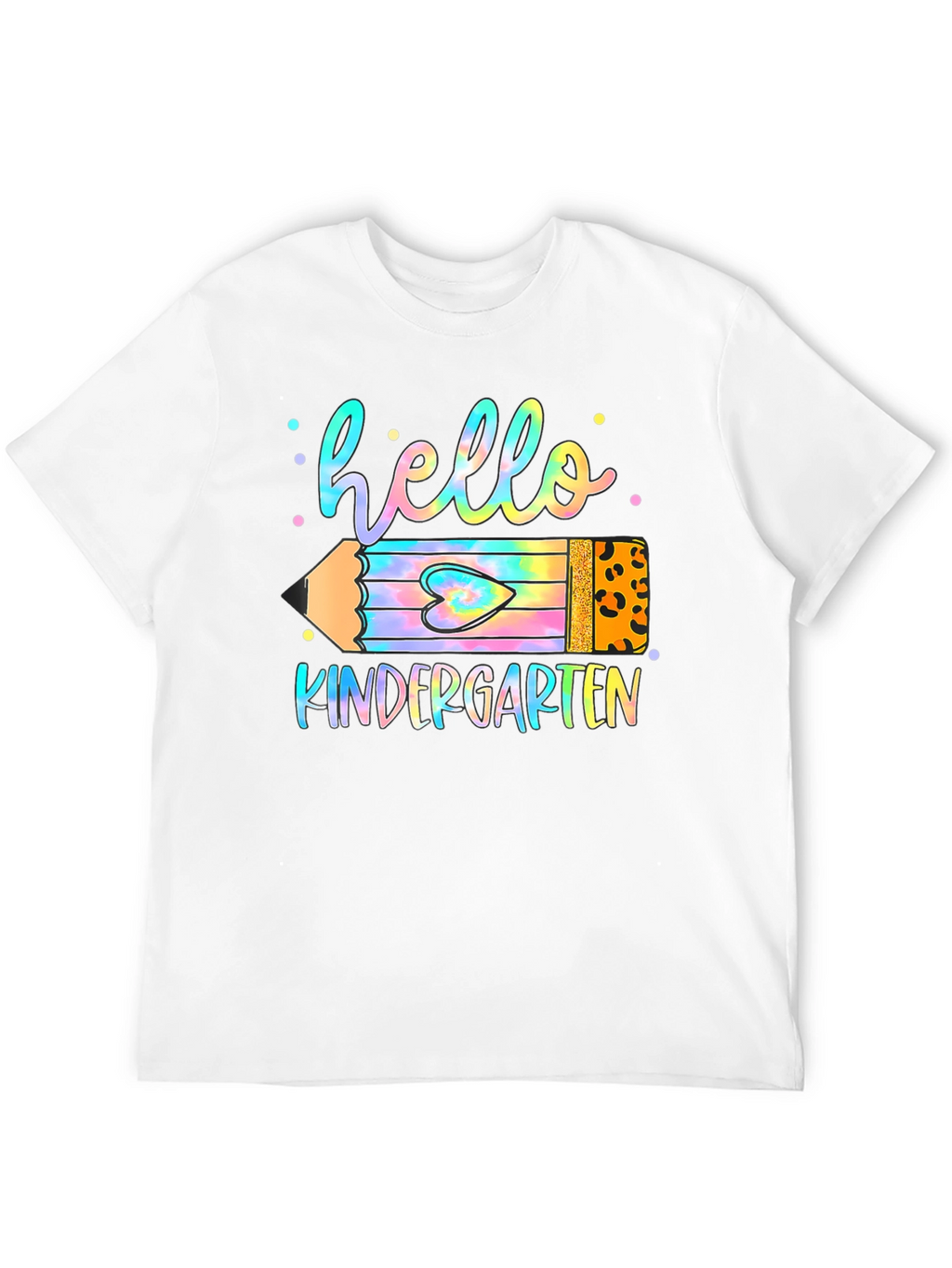 Hello Kindergarten Pencil T-Shirt