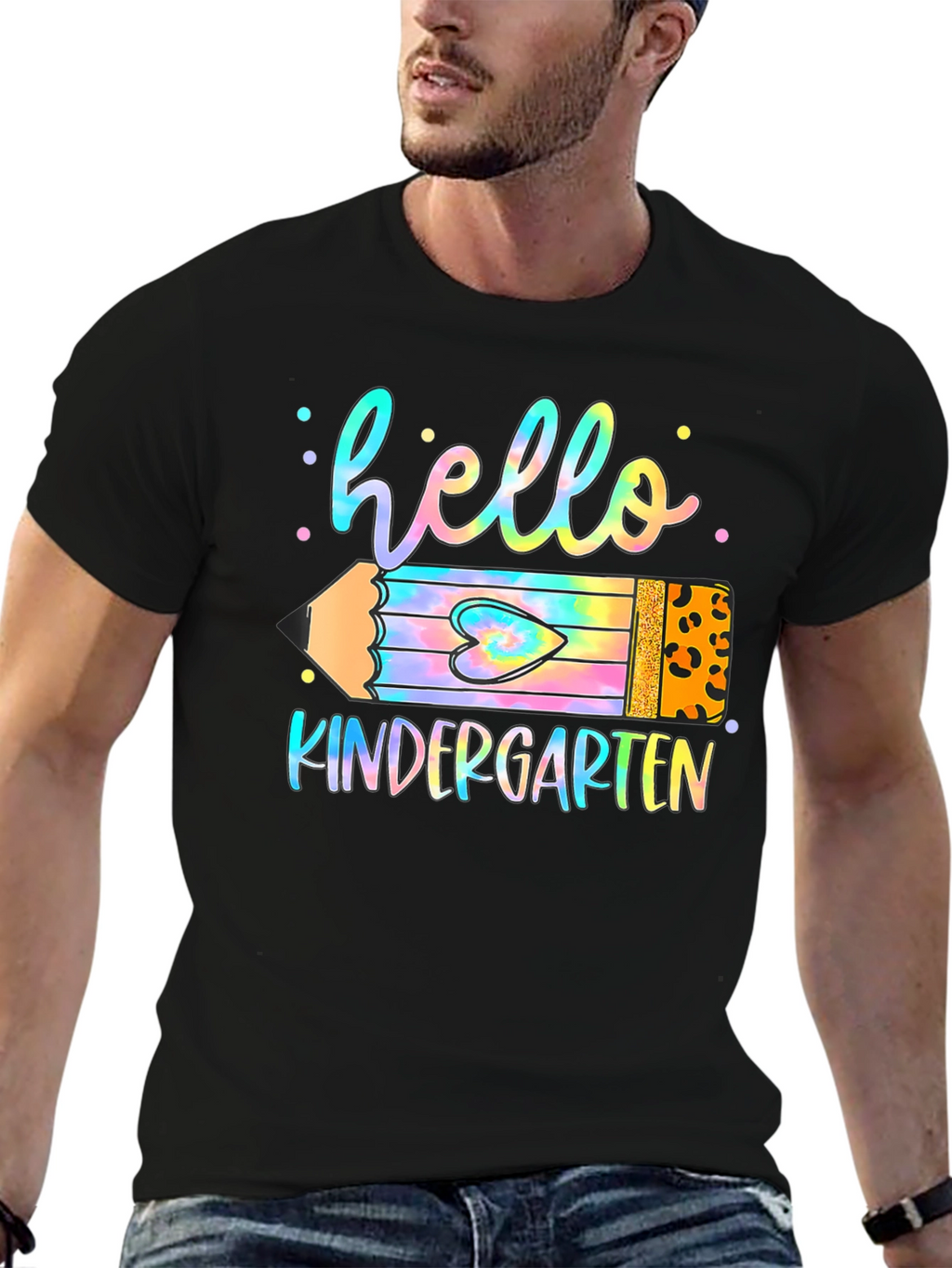 Hello Kindergarten Pencil T-Shirt