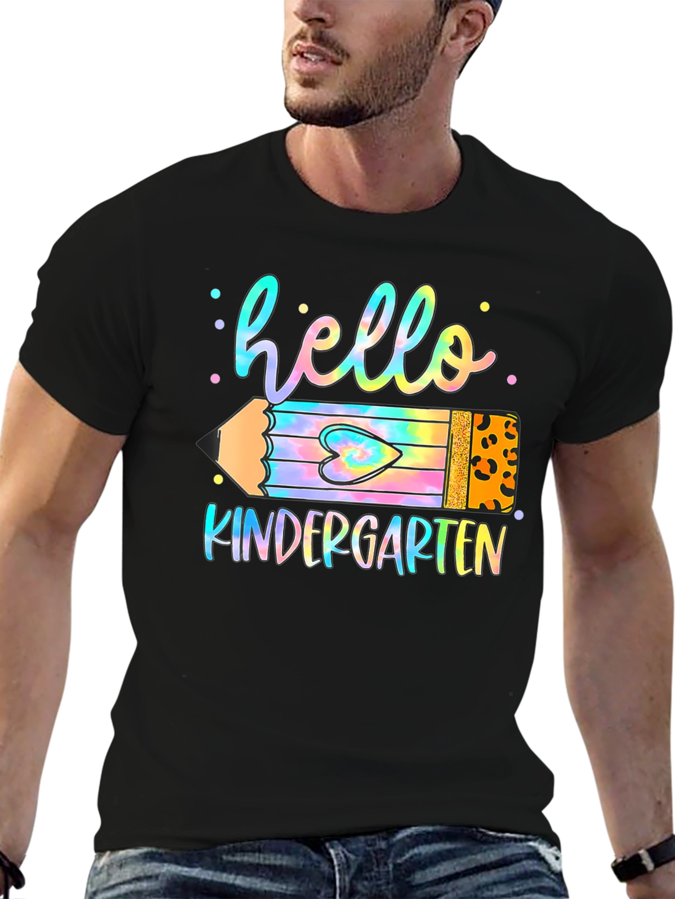 Hello Kindergarten Pencil T-Shirt
