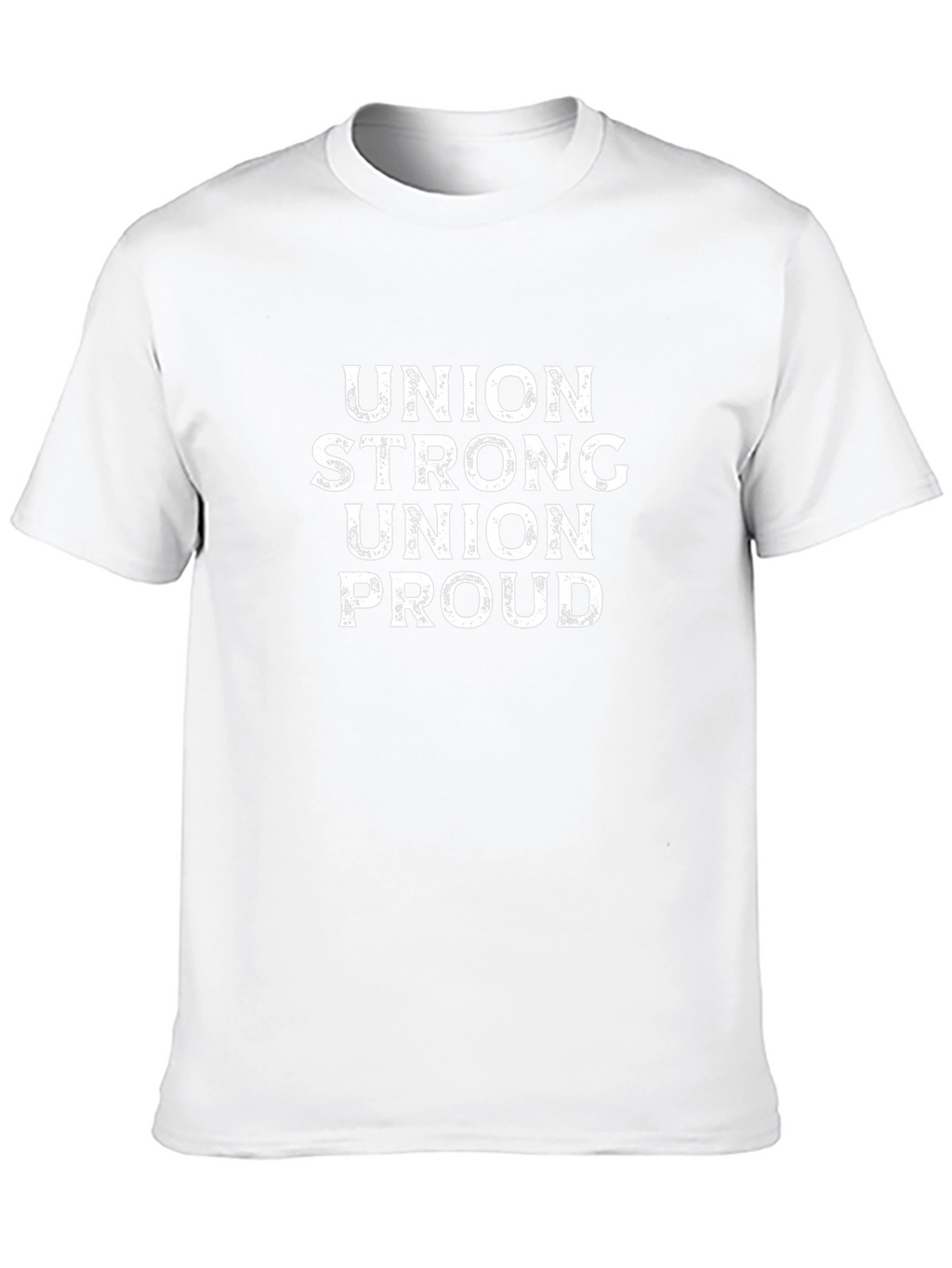 Union Strong Union Proud Black T-Shirt