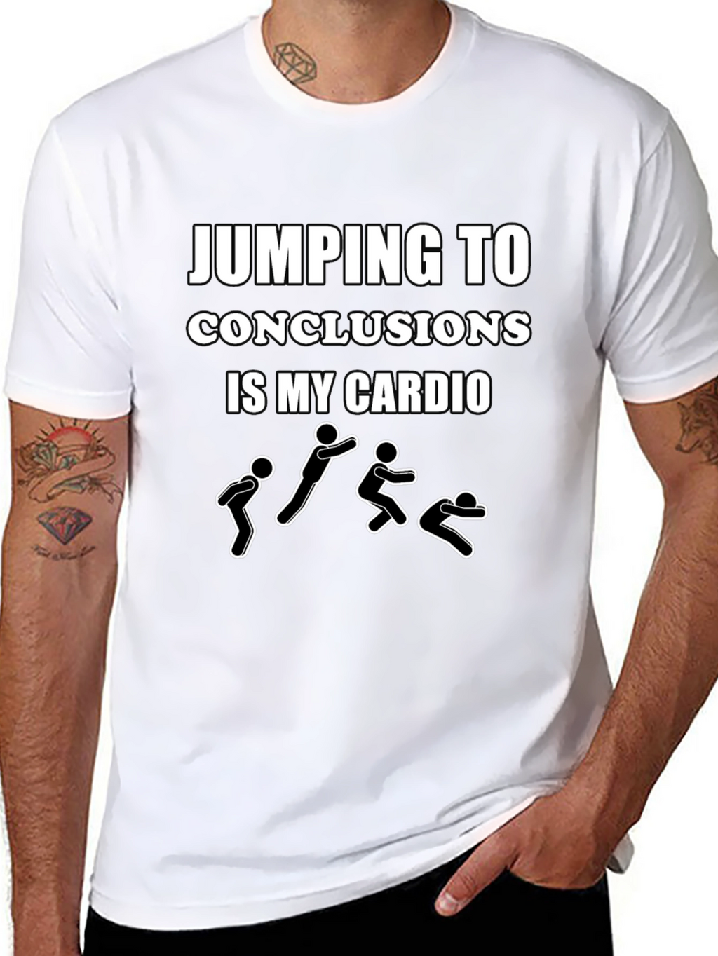 Jumping To Conclusions Funny Humor T-Shirt