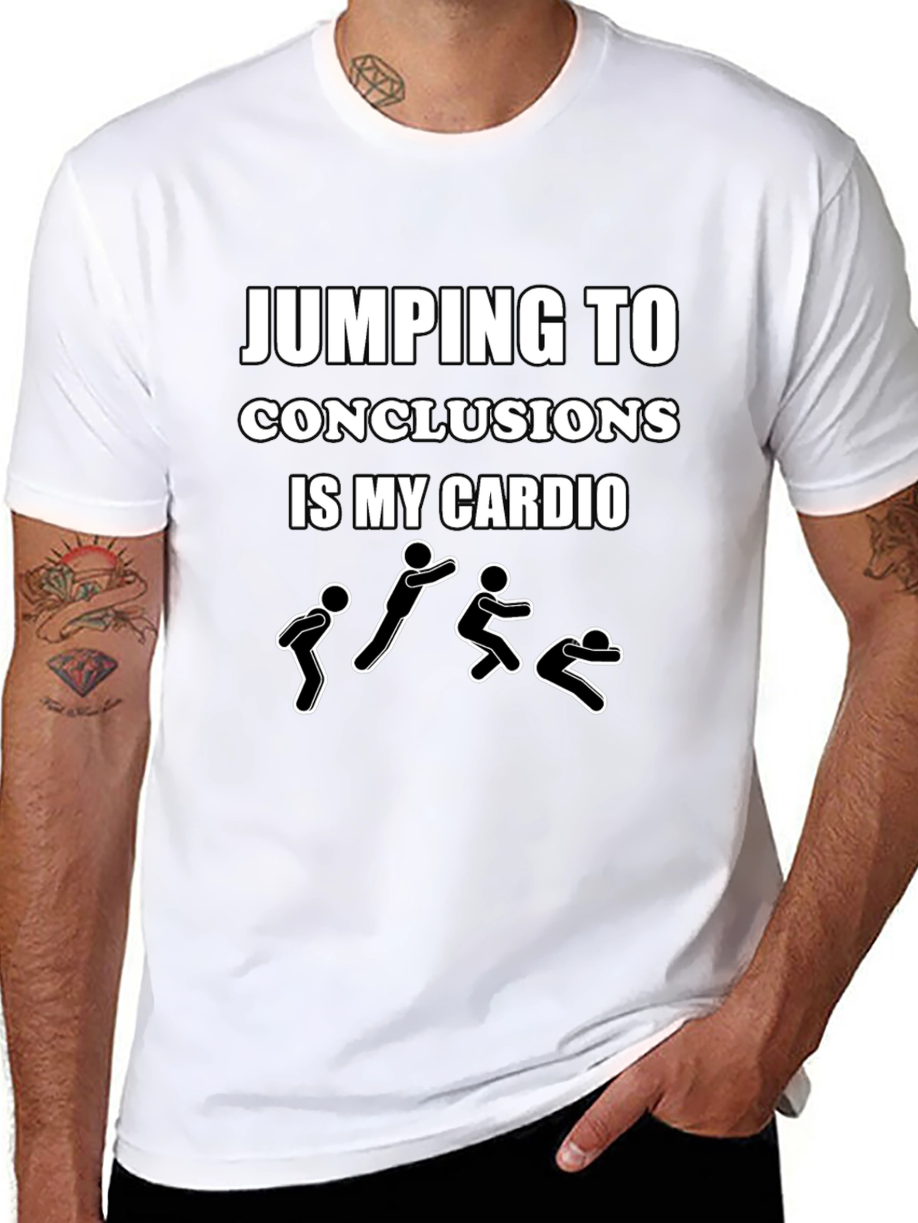 Jumping To Conclusions Funny Humor T-Shirt