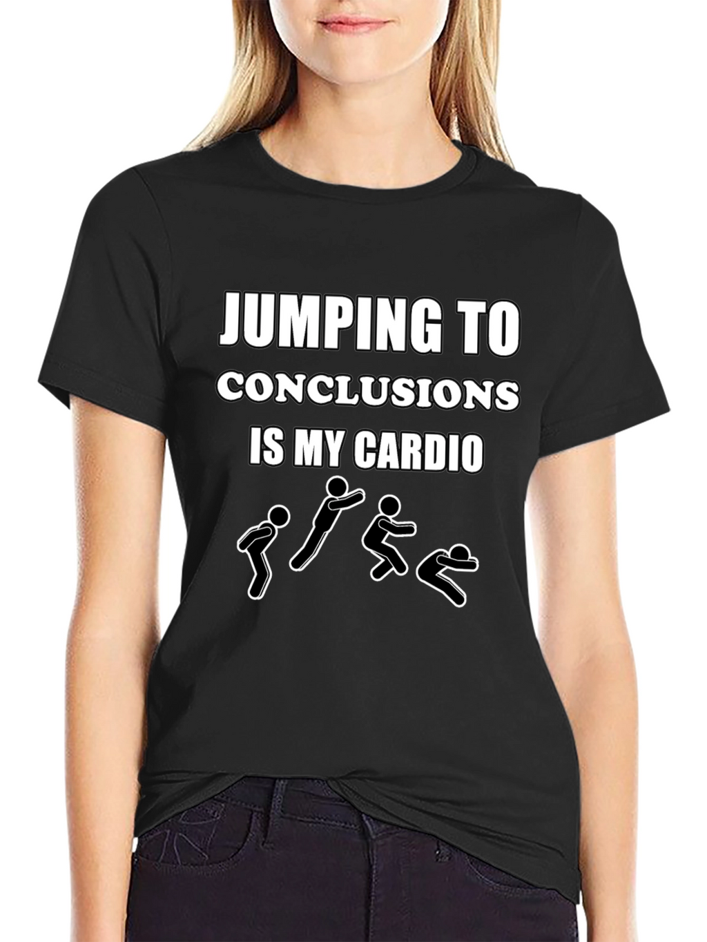 Jumping To Conclusions Funny Humor T-Shirt