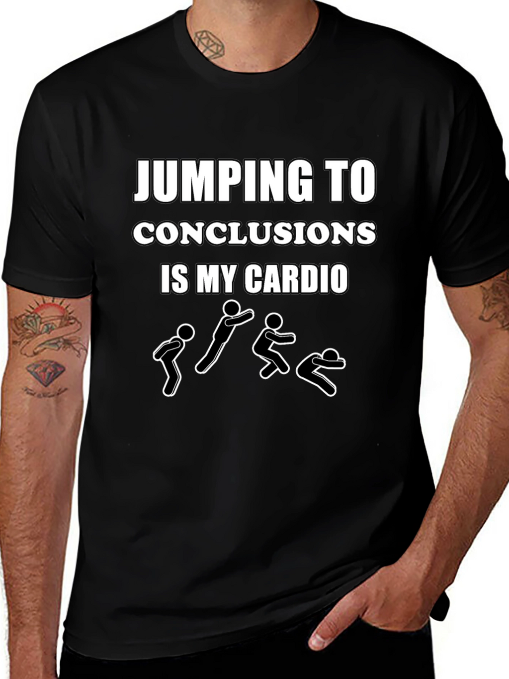 Jumping To Conclusions Funny Humor T-Shirt