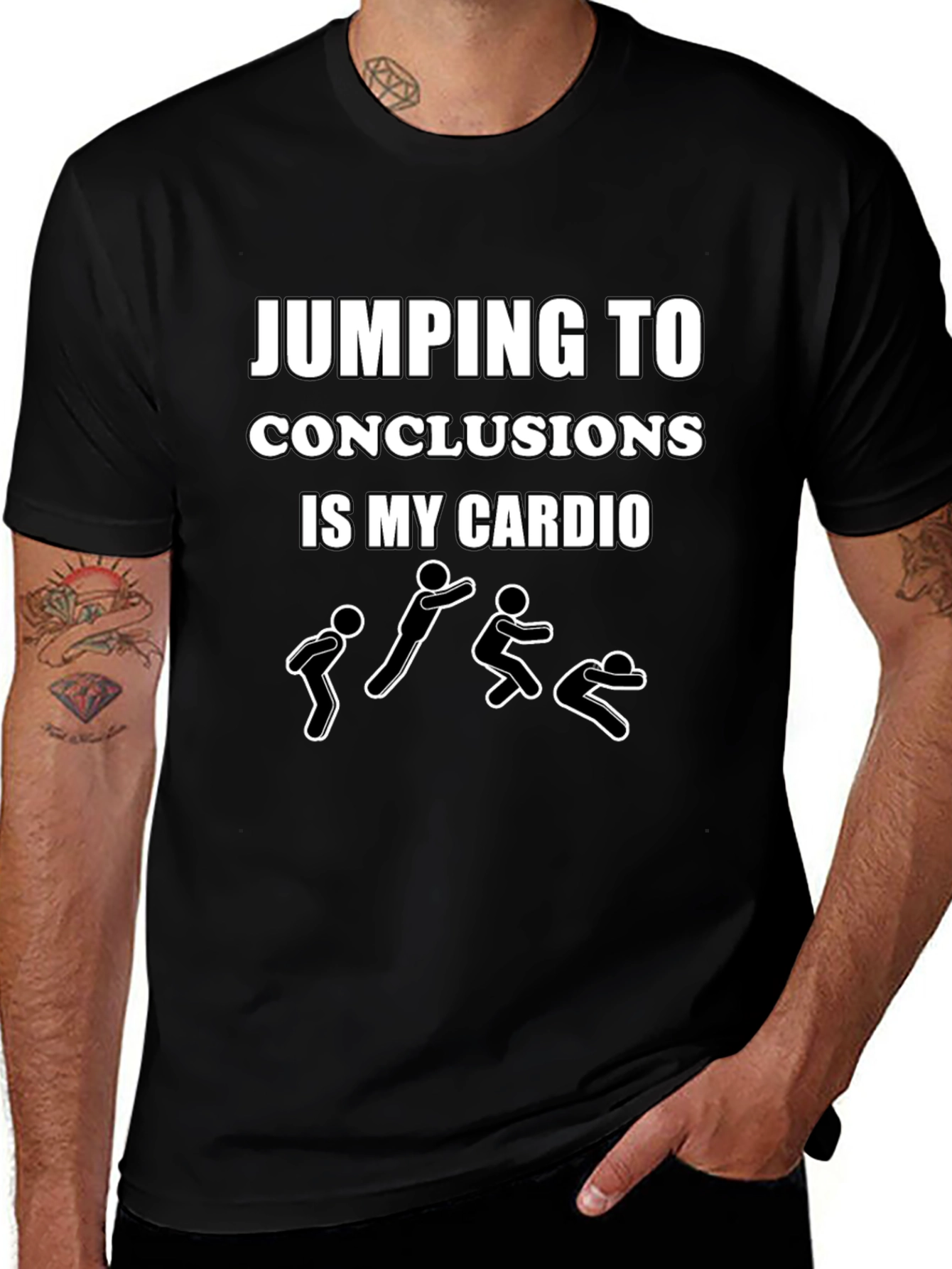 Jumping To Conclusions Funny Humor T-Shirt