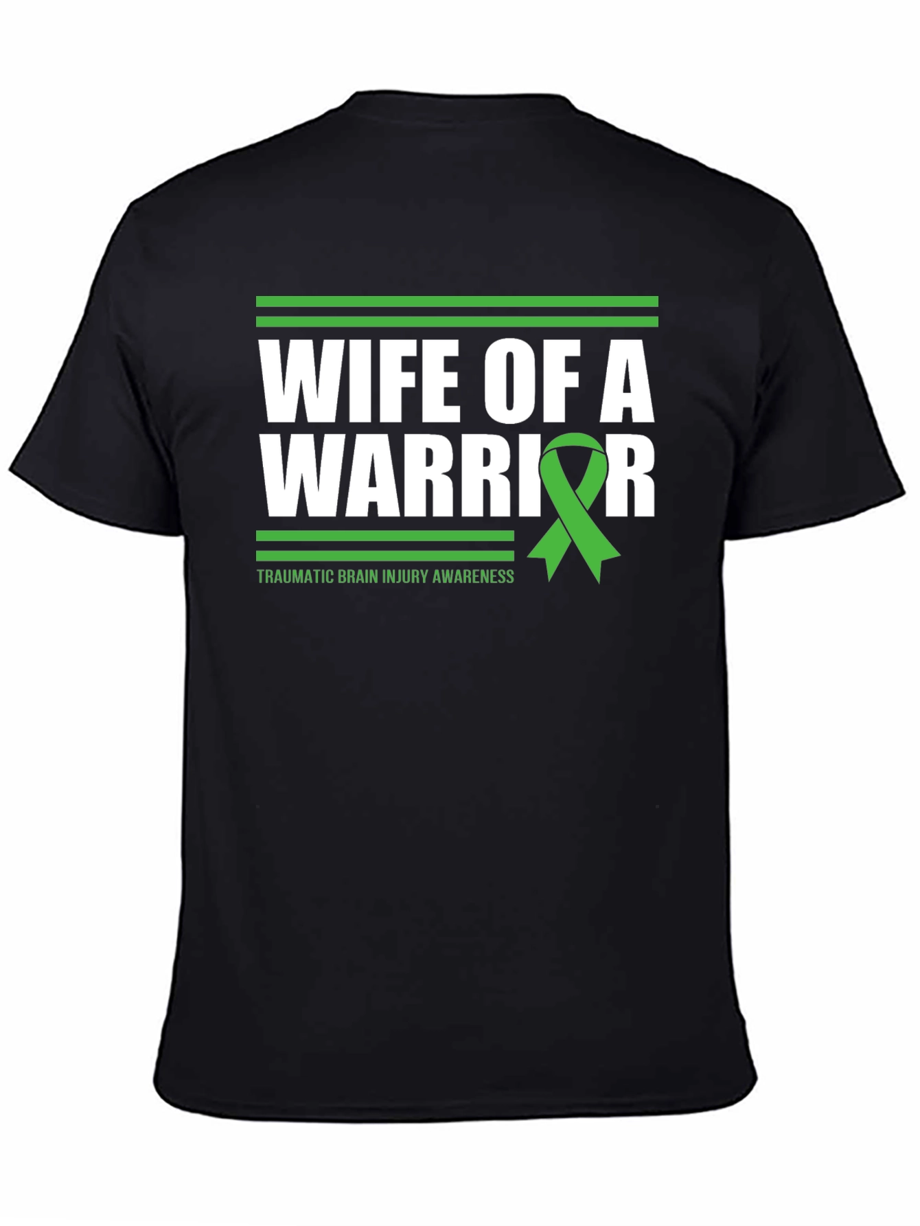 Wife of a Warrior T-Shirt - Traumatic Brain Injury Awareness