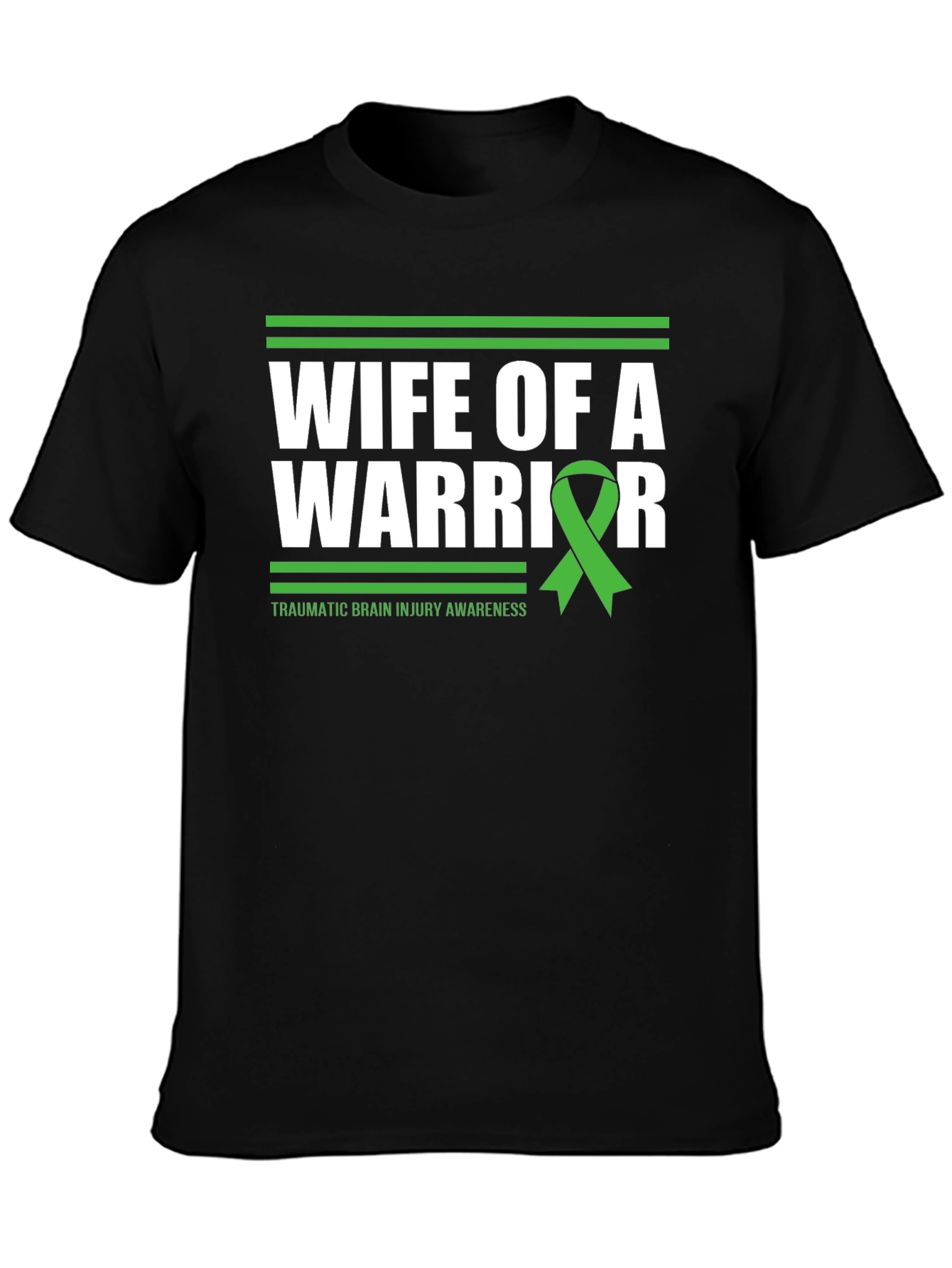 Wife of a Warrior T-Shirt - Traumatic Brain Injury Awareness