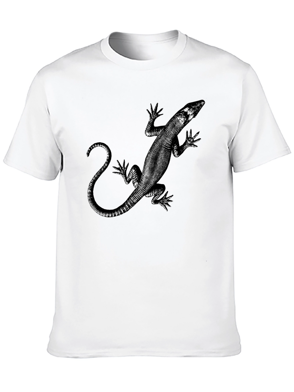 Lizard Print Graphic Tee
