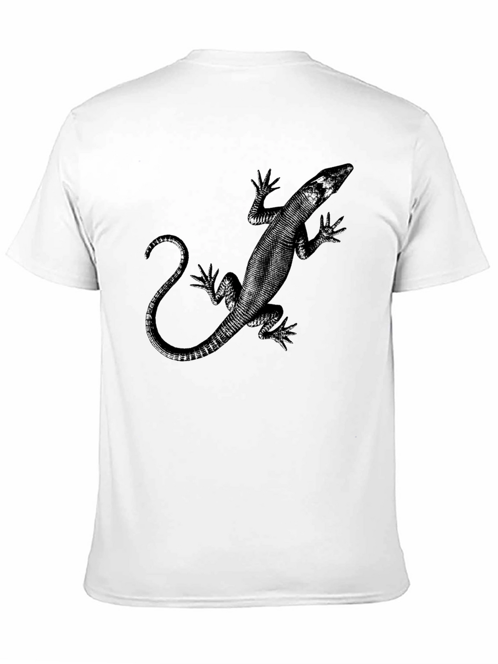 Lizard Print Graphic Tee