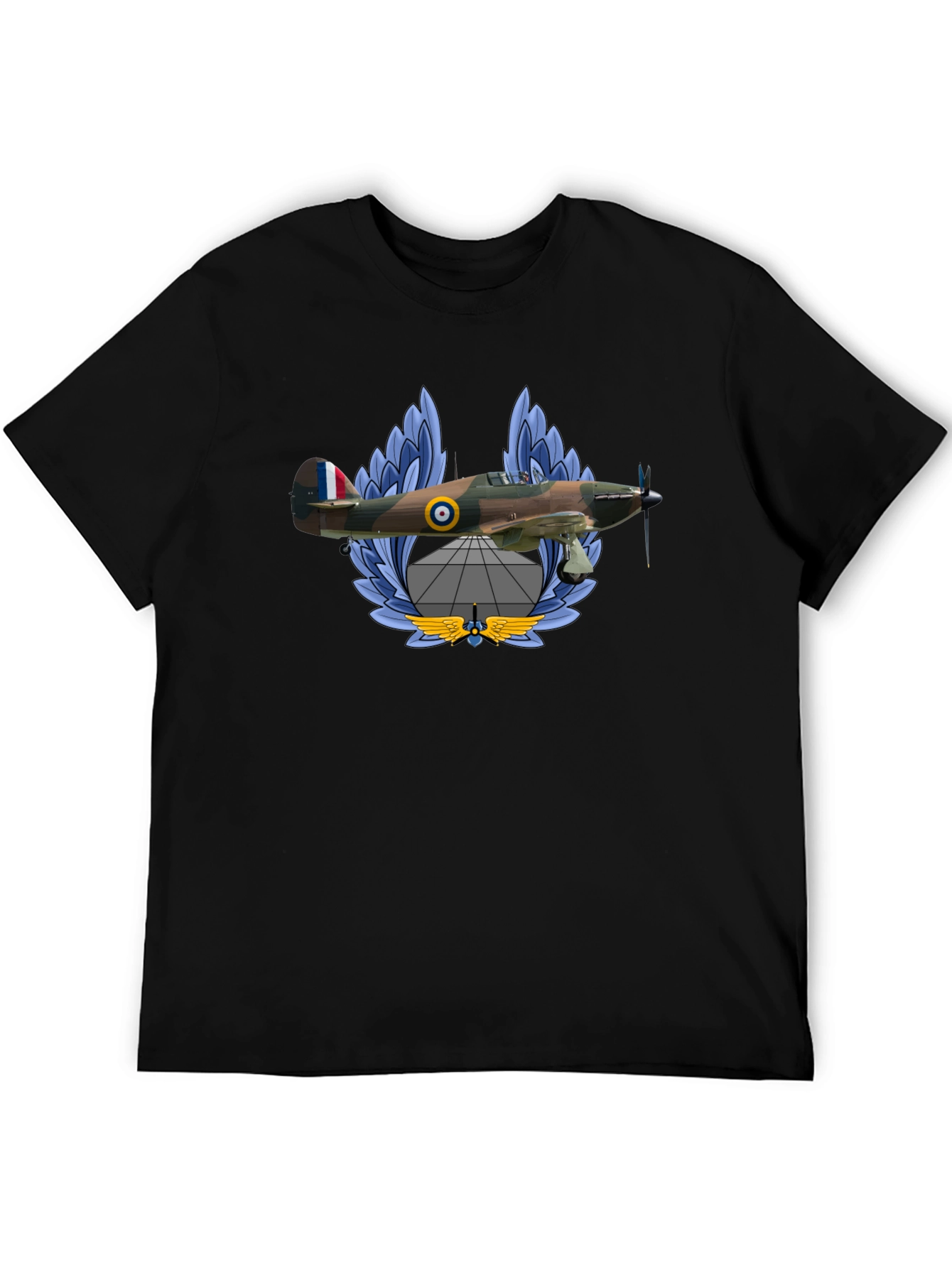 Vintage Airplane T-Shirt - Classic Aviation Design