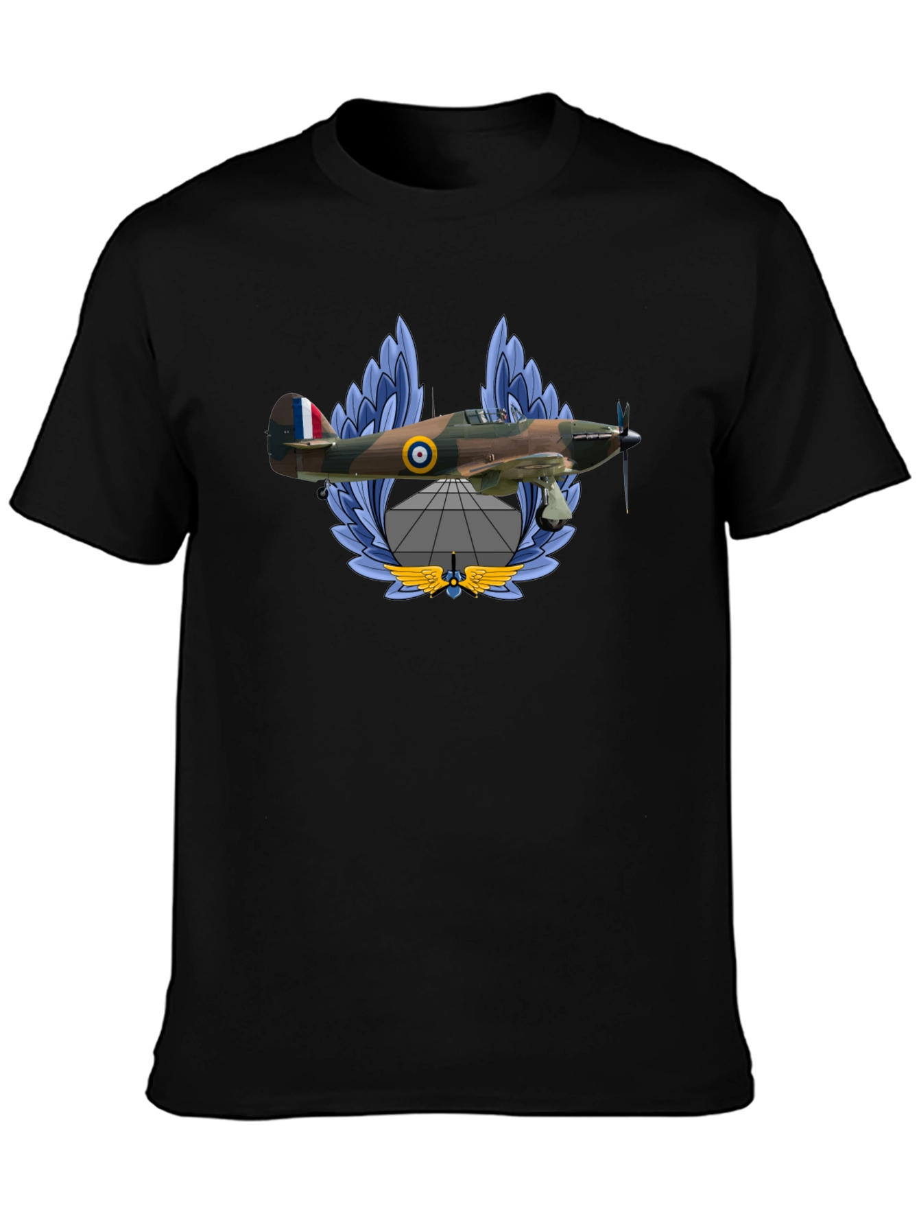 Vintage Airplane T-Shirt - Classic Aviation Design
