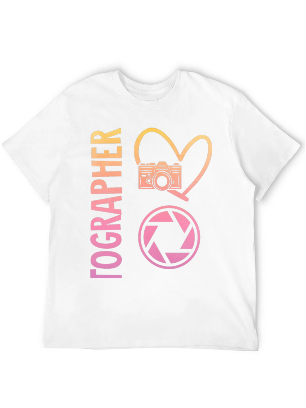 Photographer Love Graphic T-Shirt