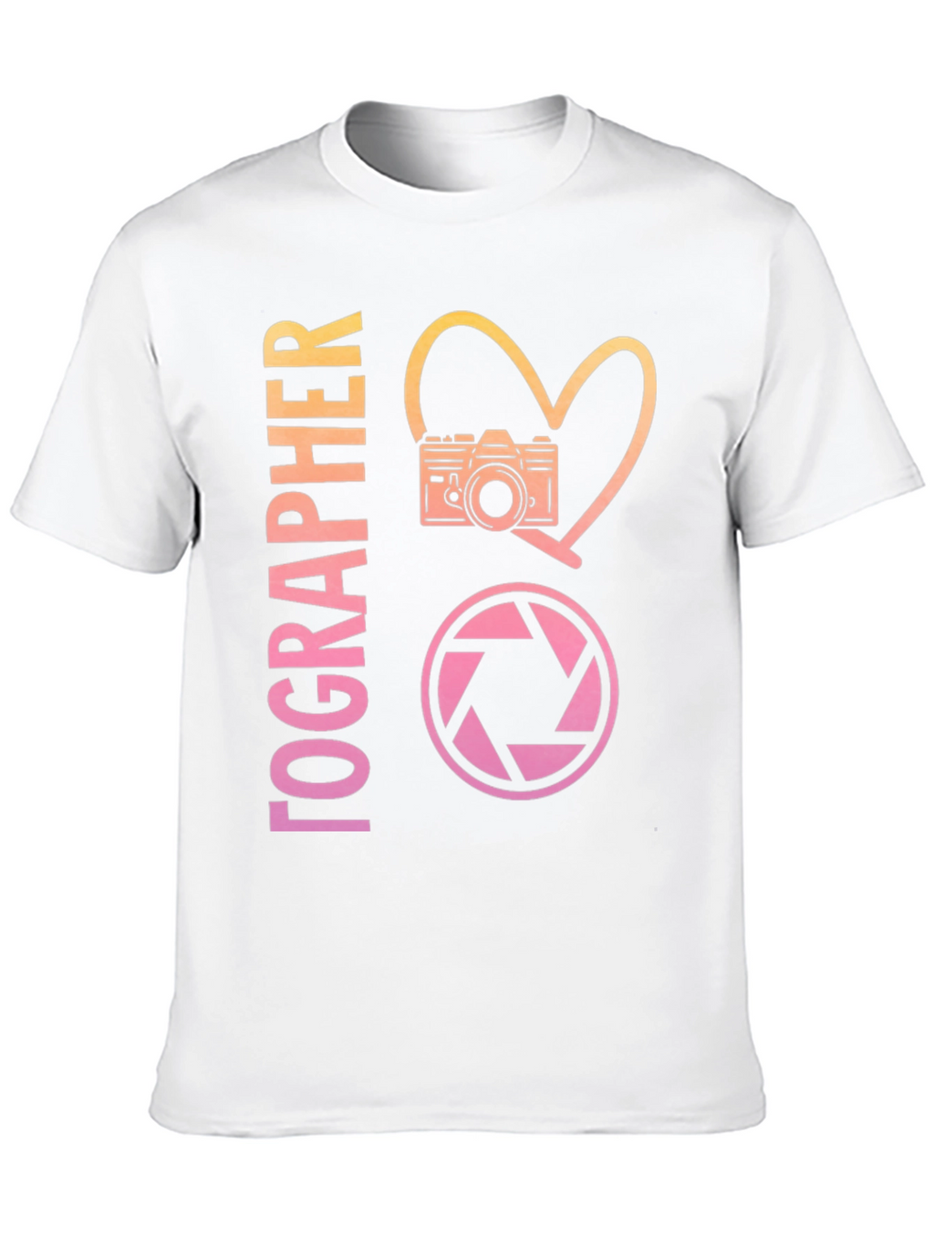 Photographer Love Graphic T-Shirt