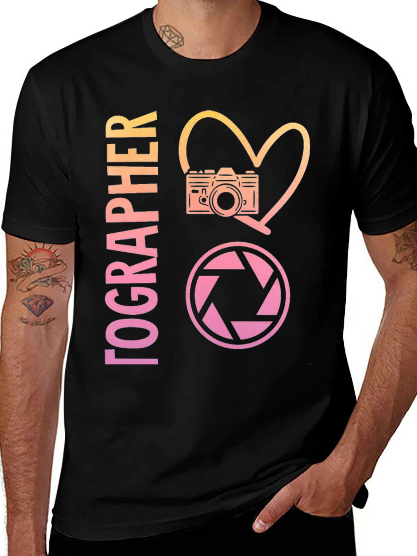 Photographer Love Graphic T-Shirt