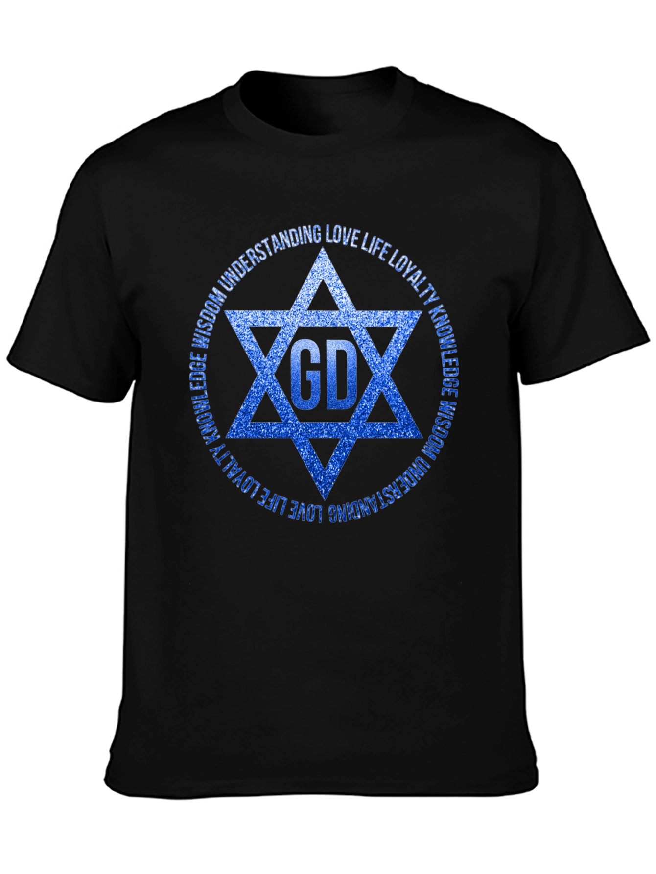 Mens Star of David Graphic Tee