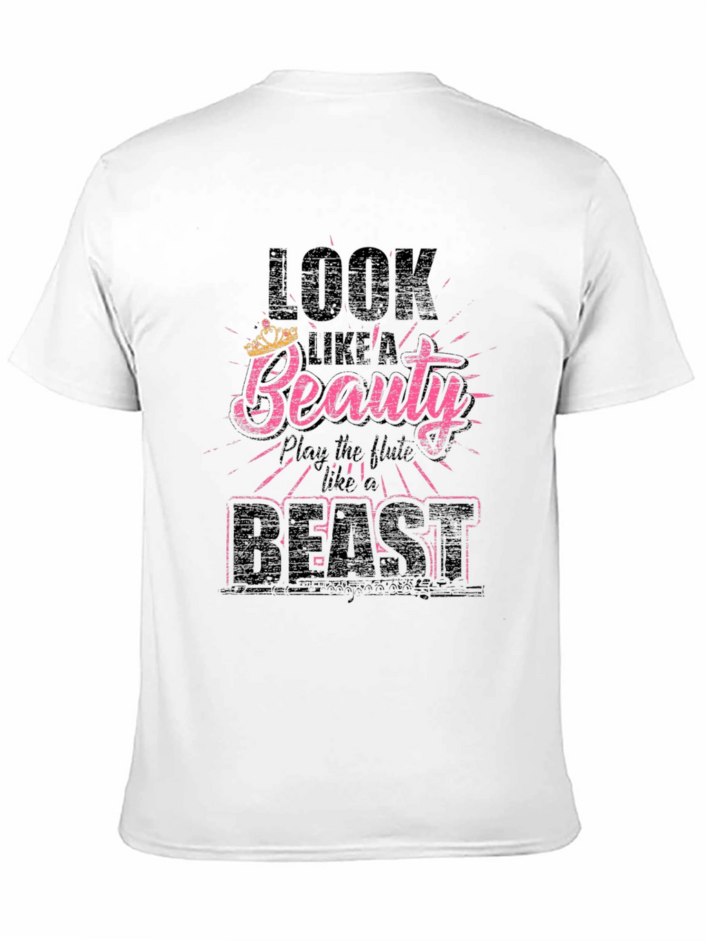 Beauty & Beast T-Shirt: Flute Player Tee