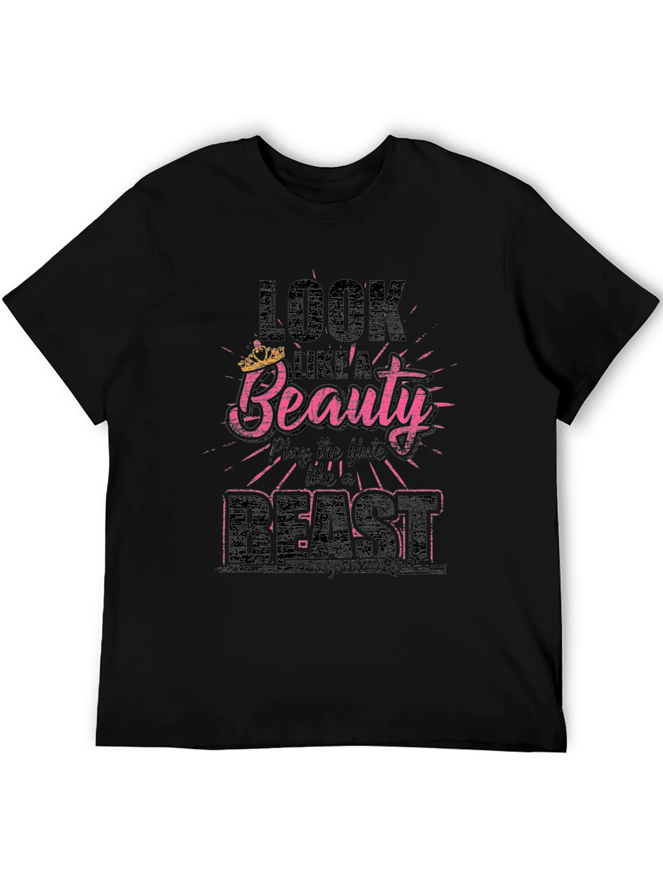 Beauty & Beast T-Shirt: Flute Player Tee