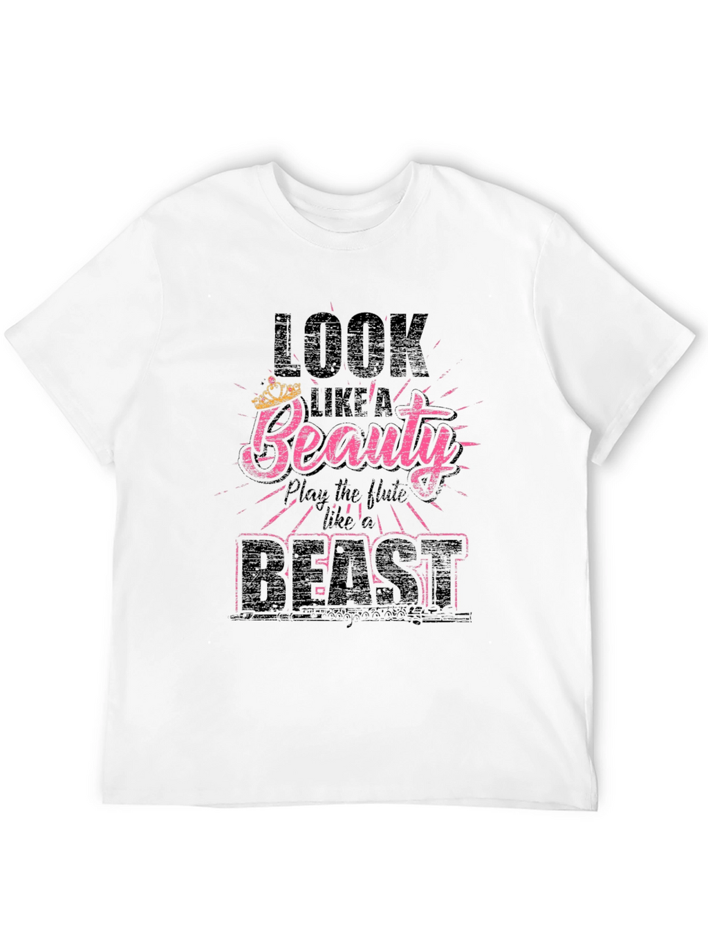 Beauty & Beast T-Shirt: Flute Player Tee