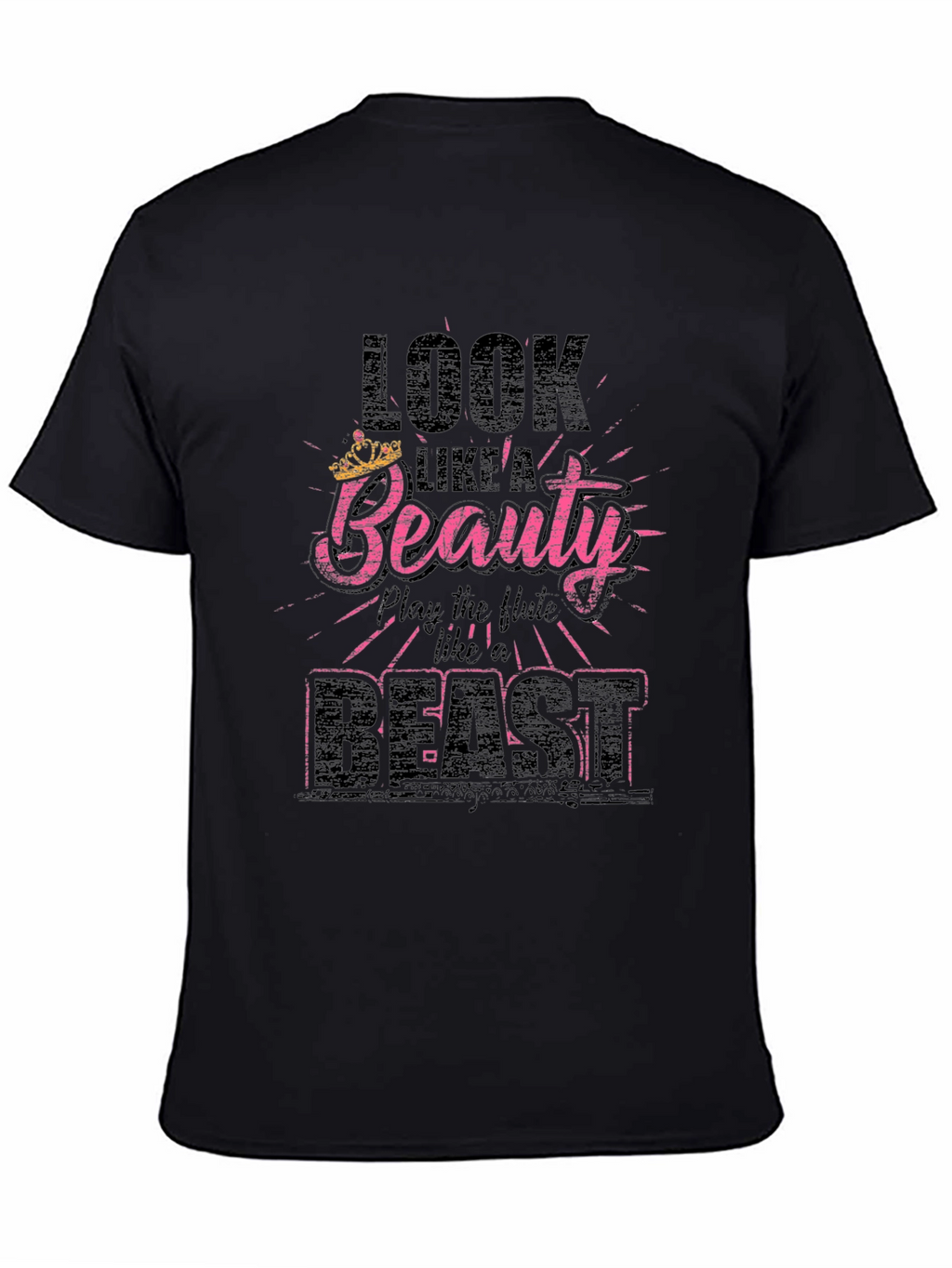 Beauty & Beast T-Shirt: Flute Player Tee