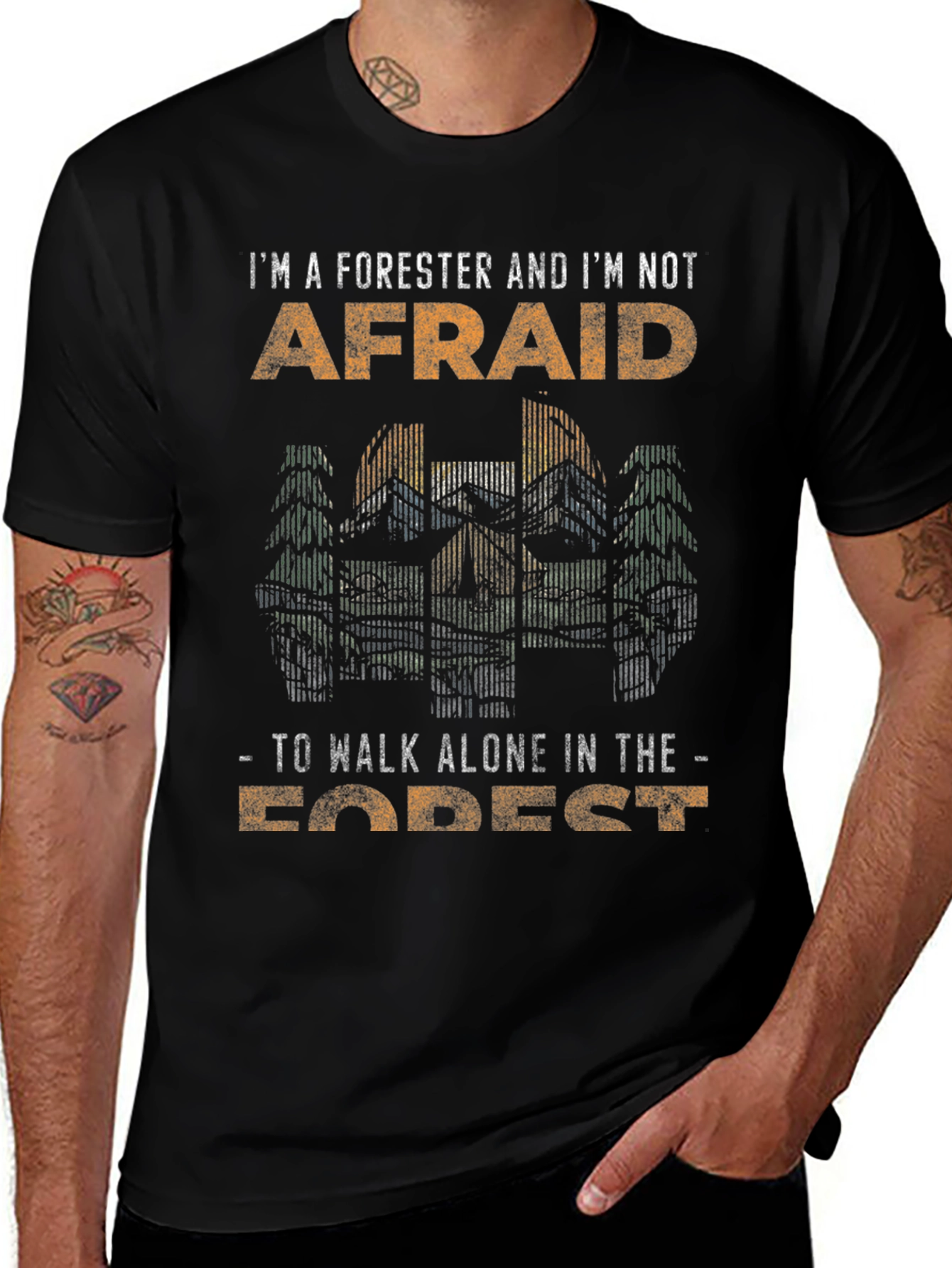Forester T-Shirt - Not Afraid Forest Walk Tee