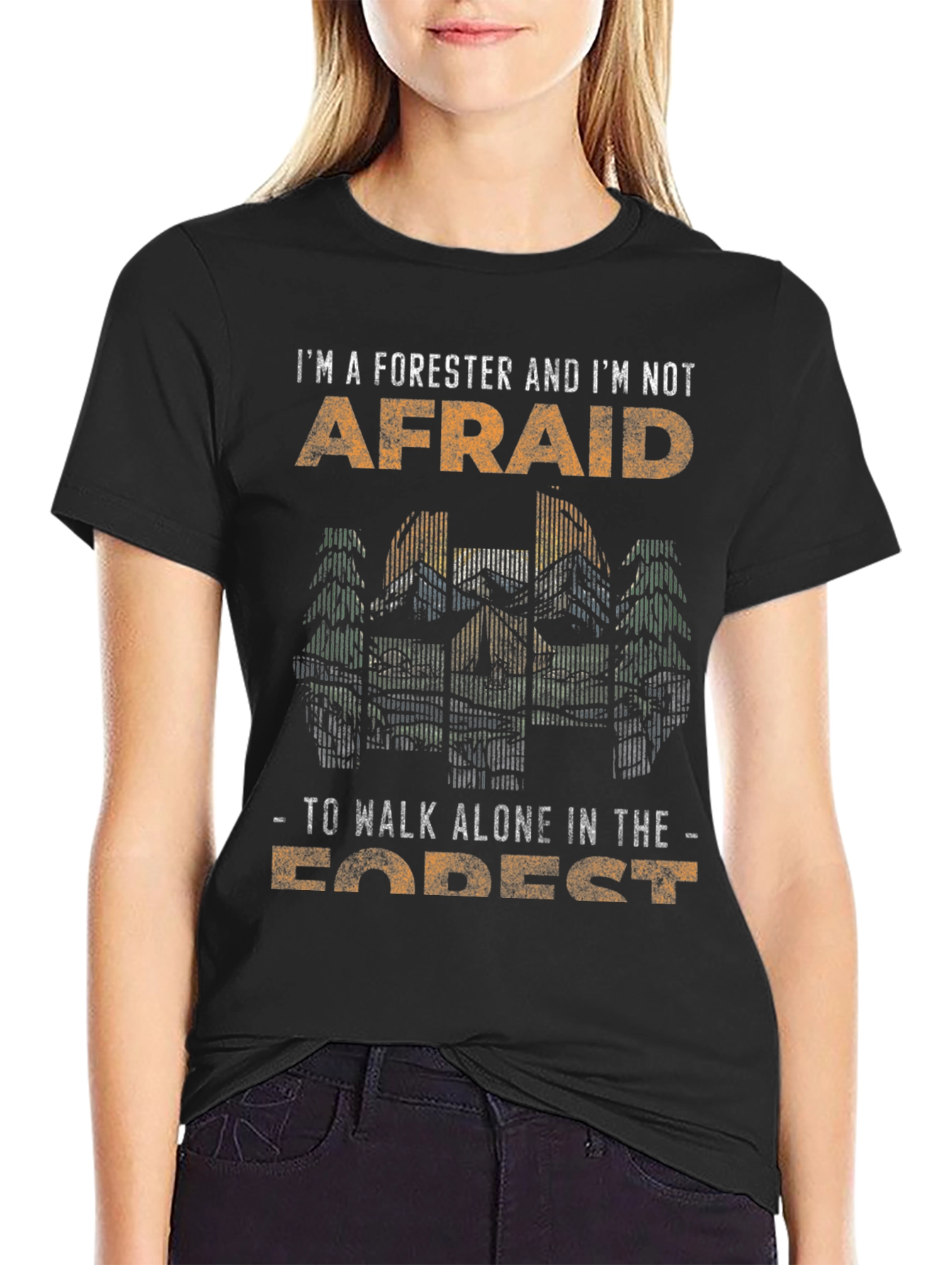 Forester T-Shirt - Not Afraid Forest Walk Tee