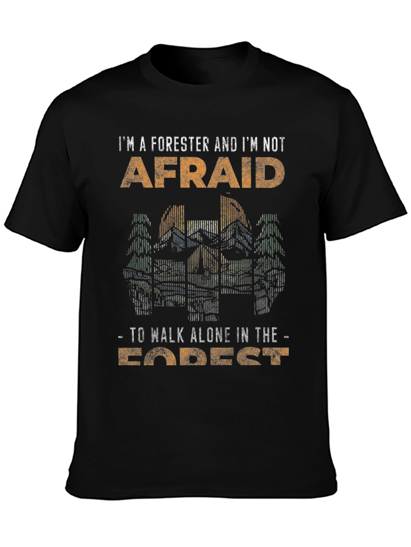 Forester T-Shirt - Not Afraid Forest Walk Tee