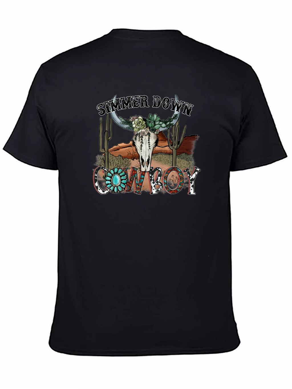 Summer Down Cowboy Graphic Tee