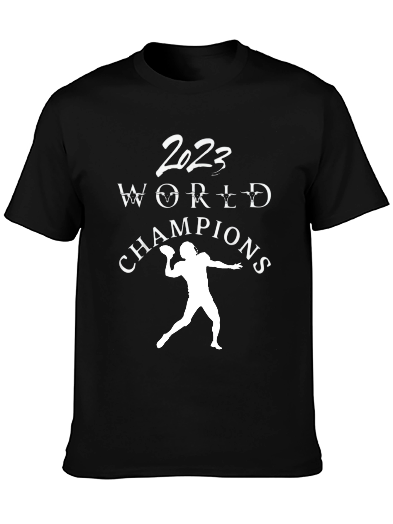 2023 World Champions Football Graphic T-Shirt