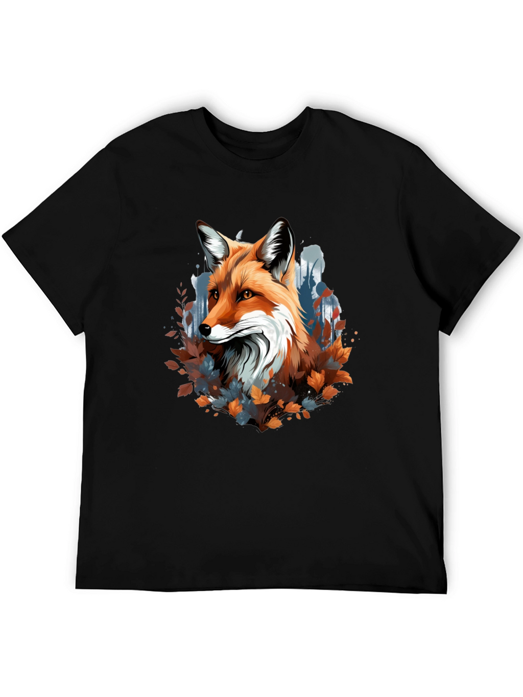 Fox Graphic Tee - Nature Inspired Design