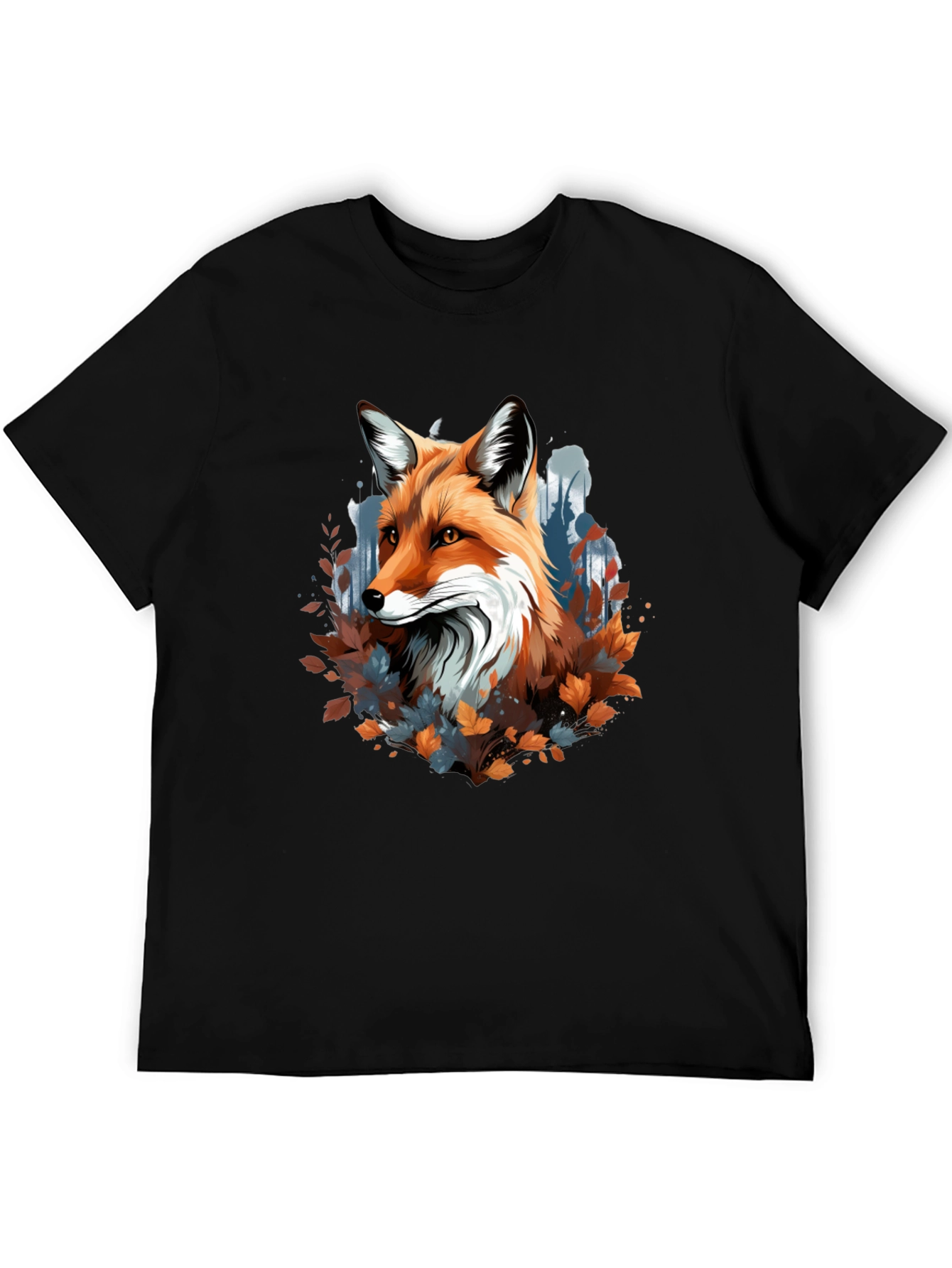 Fox Graphic Tee - Nature Inspired Design