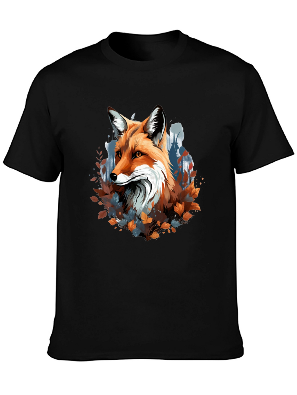 Fox Graphic Tee - Nature Inspired Design