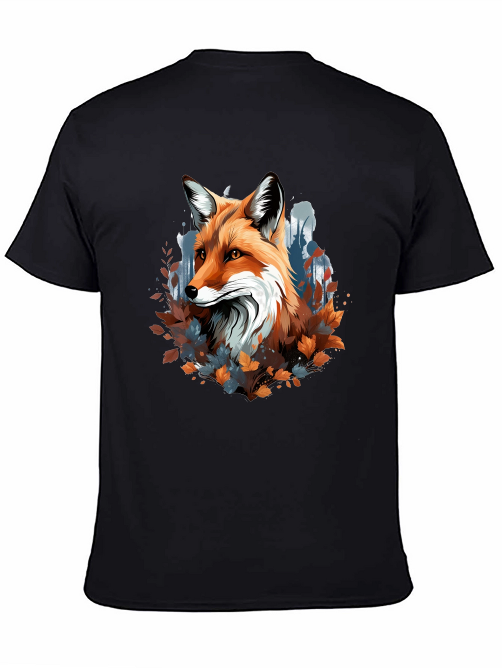 Fox Graphic Tee - Nature Inspired Design