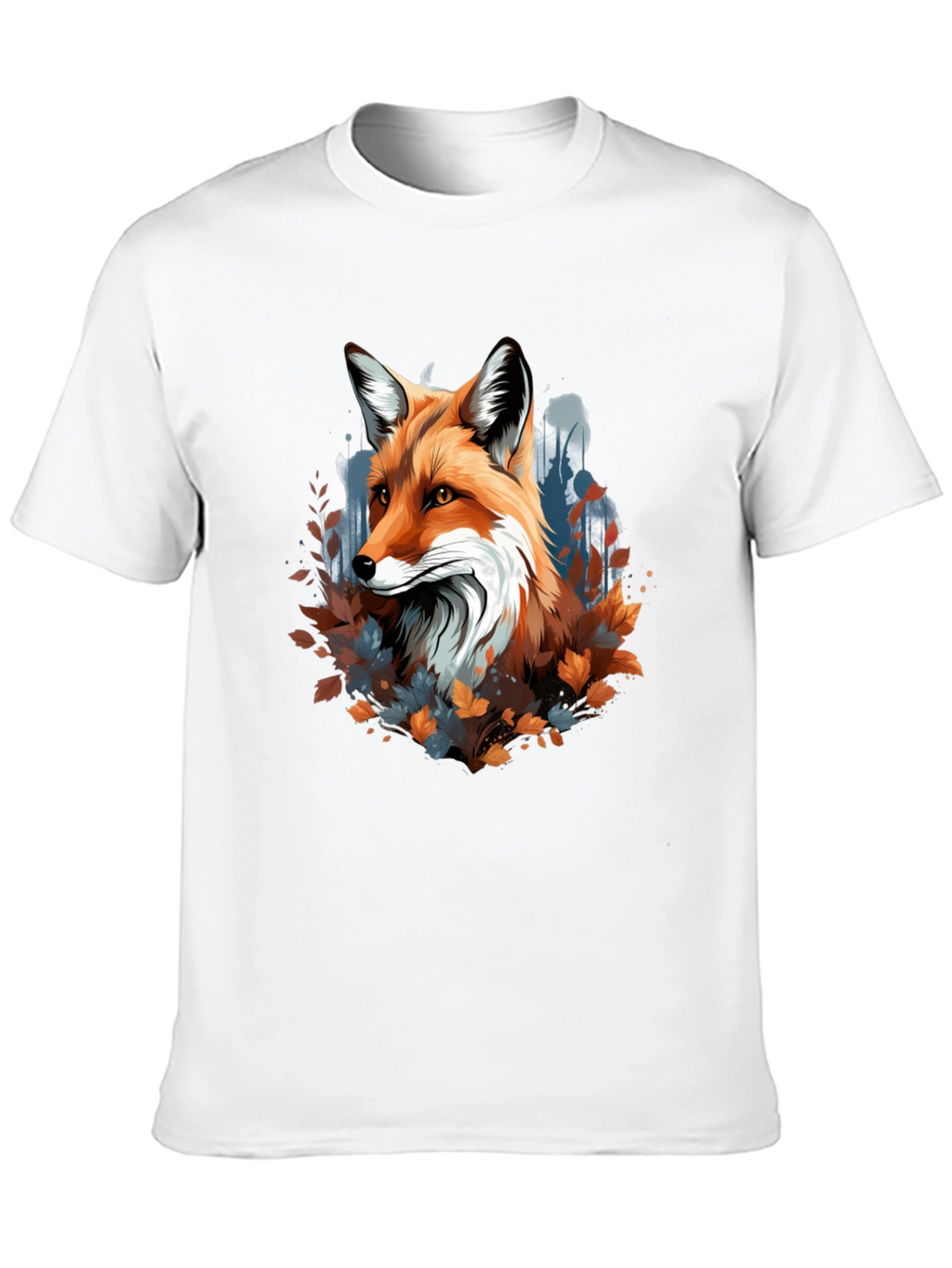 Fox Graphic Tee - Nature Inspired Design