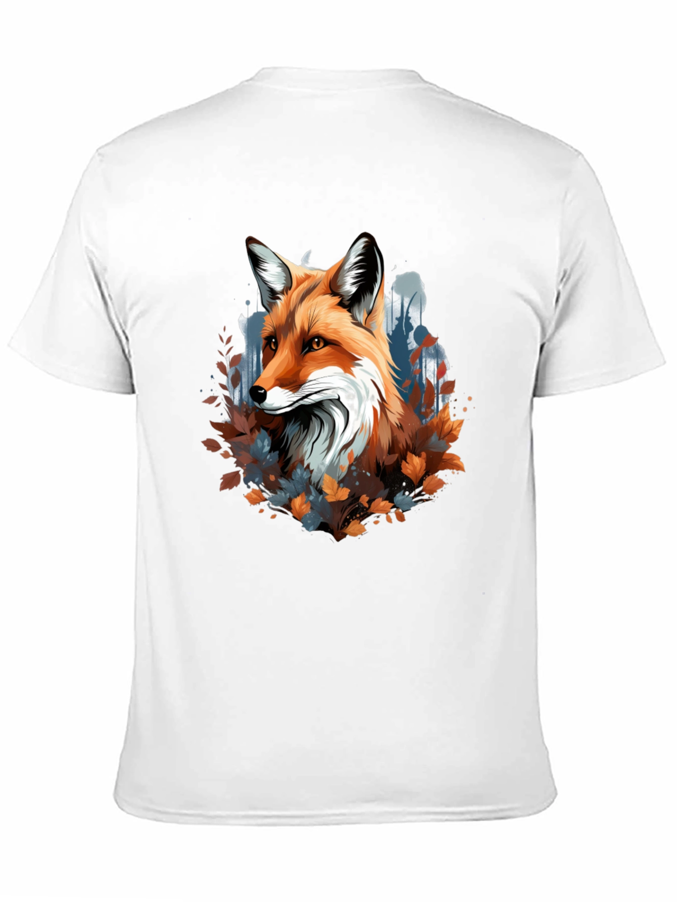 Fox Graphic Tee - Nature Inspired Design