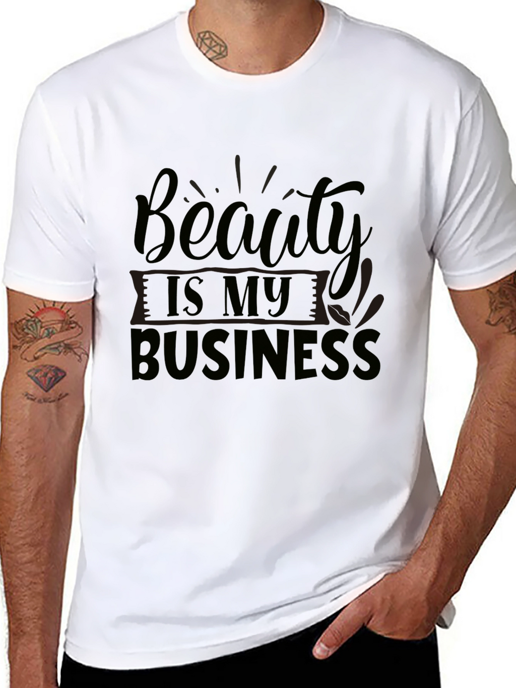 Beauty is My Business Black T-Shirt