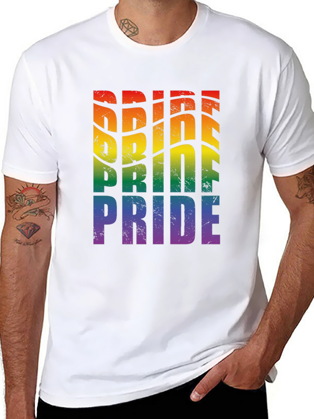 Rainbow Pride T-Shirt - LGBTQ+ Pride Apparel
