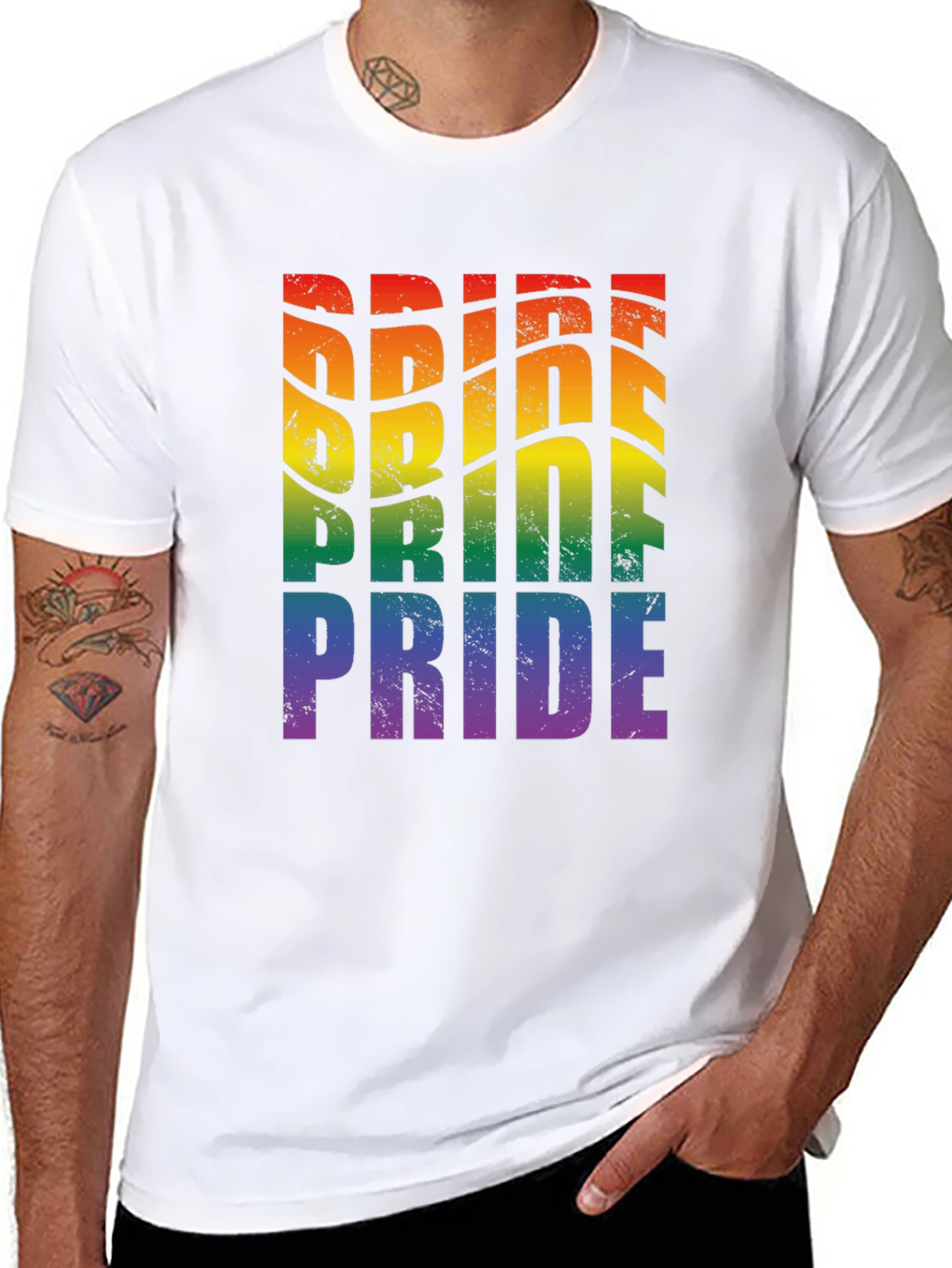 Rainbow Pride T-Shirt - LGBTQ+ Pride Apparel
