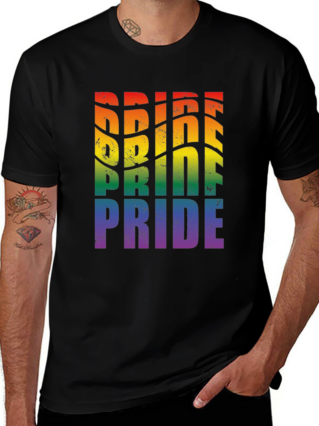 Rainbow Pride T-Shirt - LGBTQ+ Pride Apparel