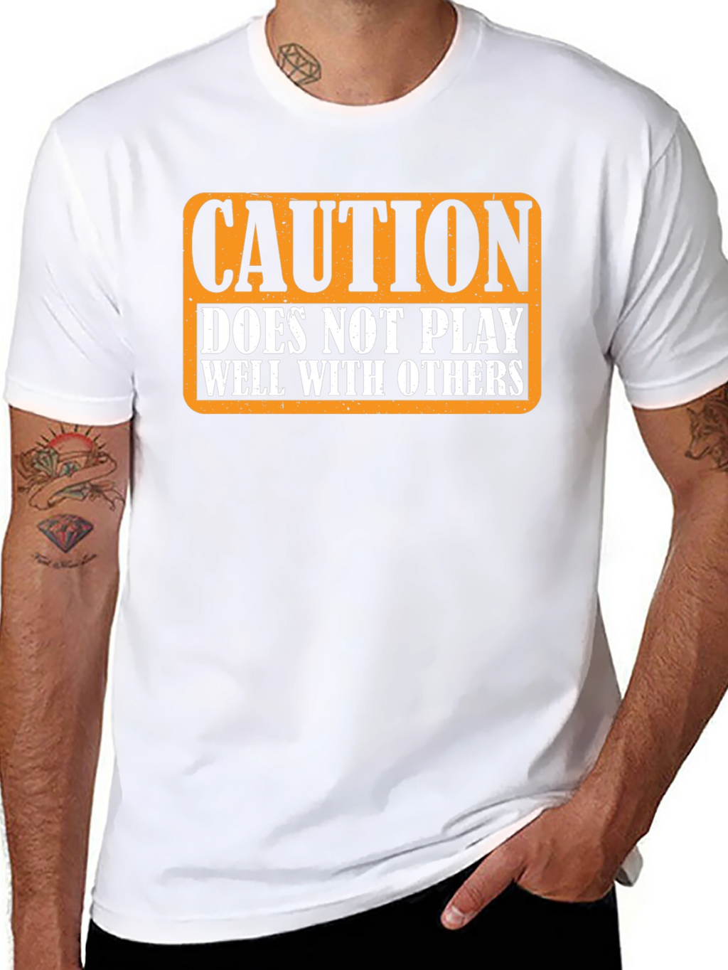 Caution: Does Not Play Well with Others T-Shirt