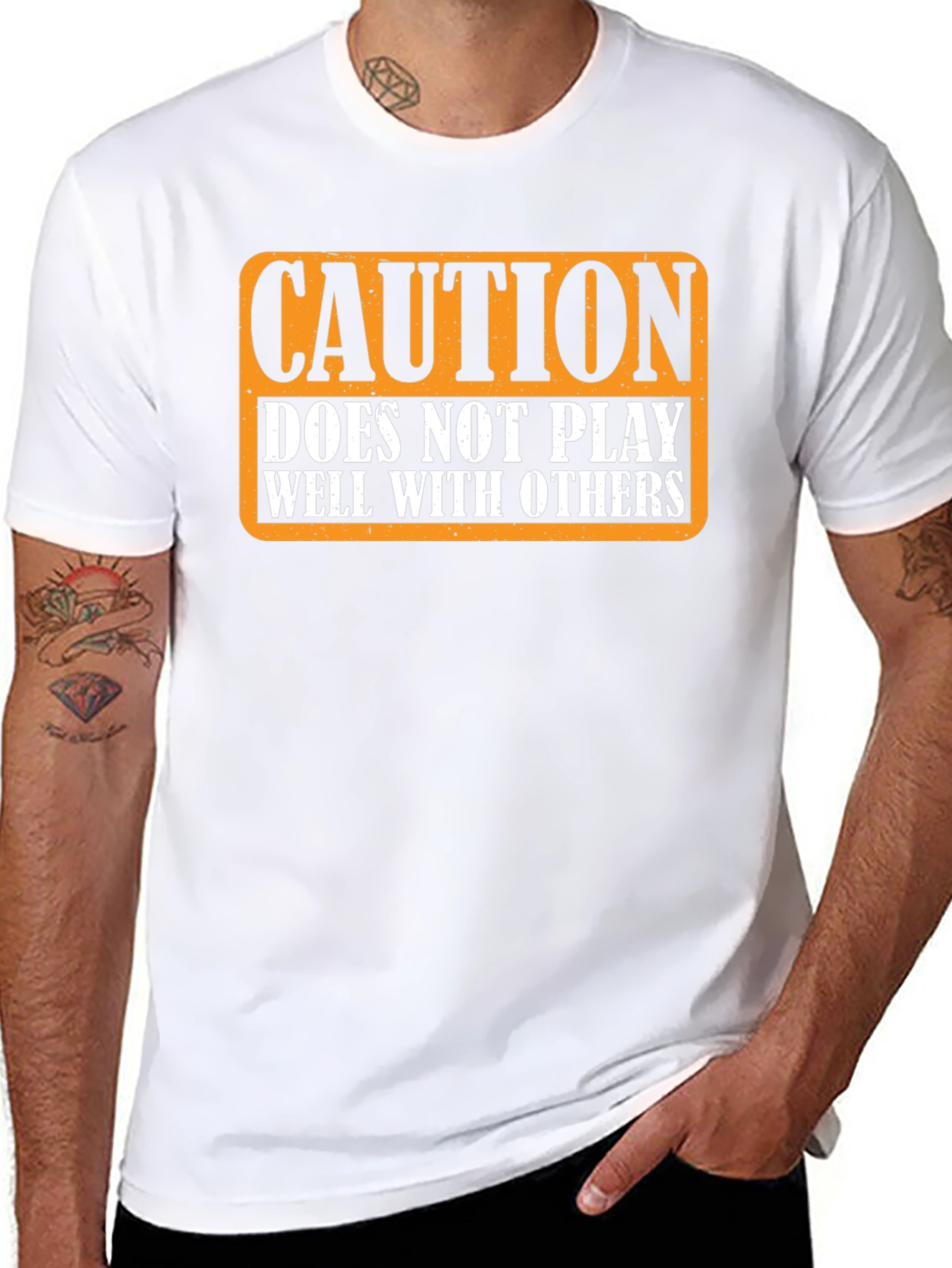 Caution: Does Not Play Well with Others T-Shirt