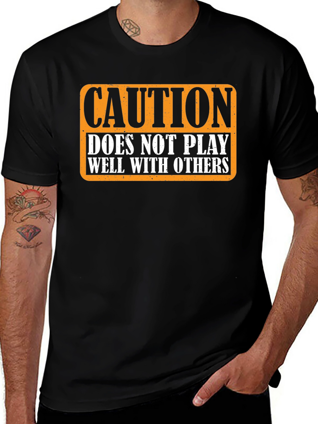 Caution: Does Not Play Well with Others T-Shirt