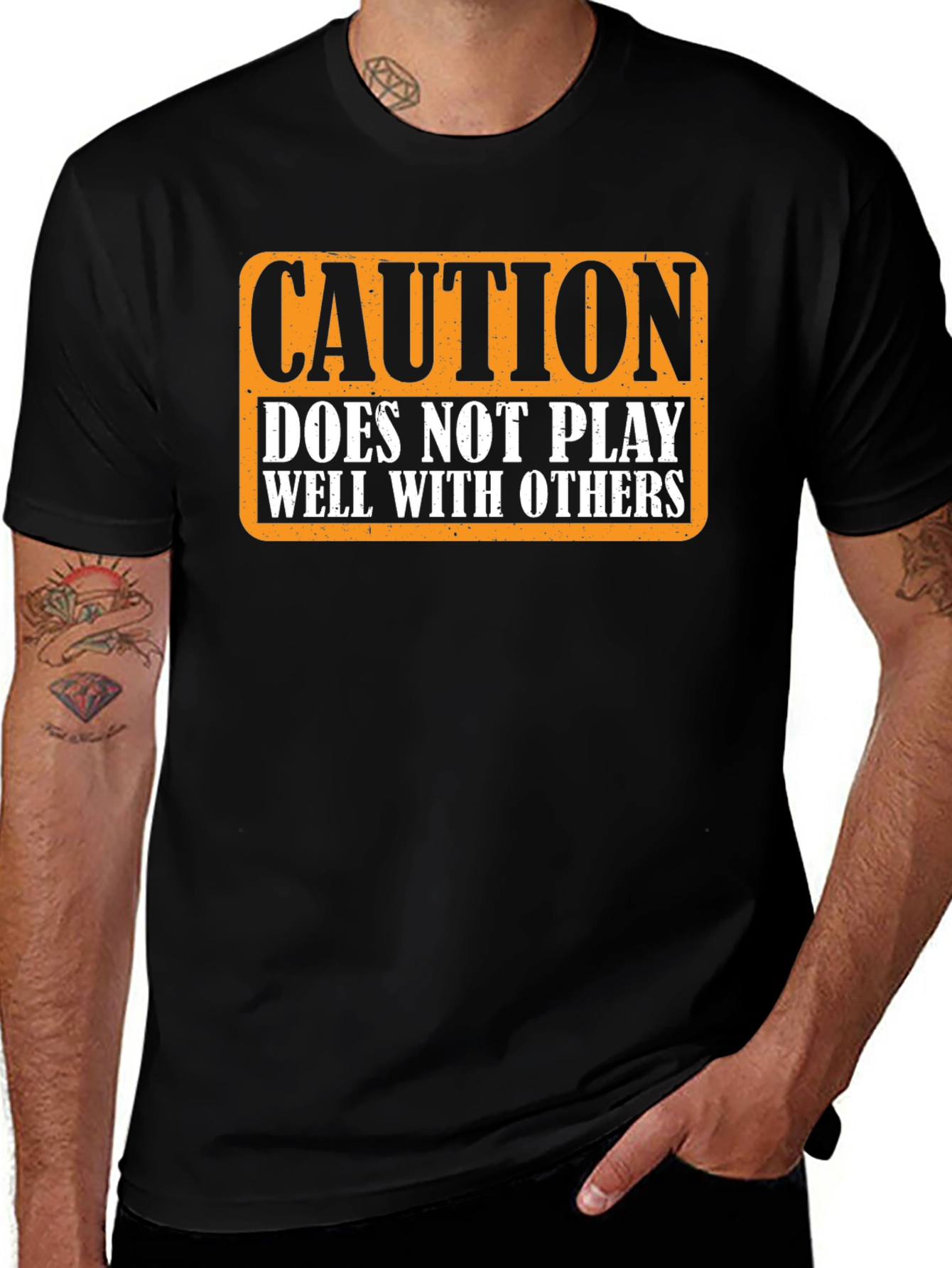 Caution: Does Not Play Well with Others T-Shirt