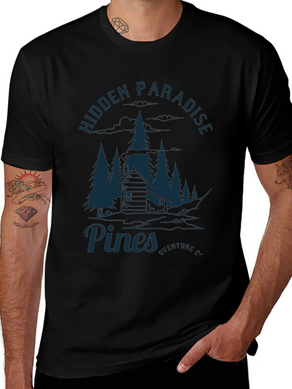 Hidden Paradise Pines Graphic Tee
