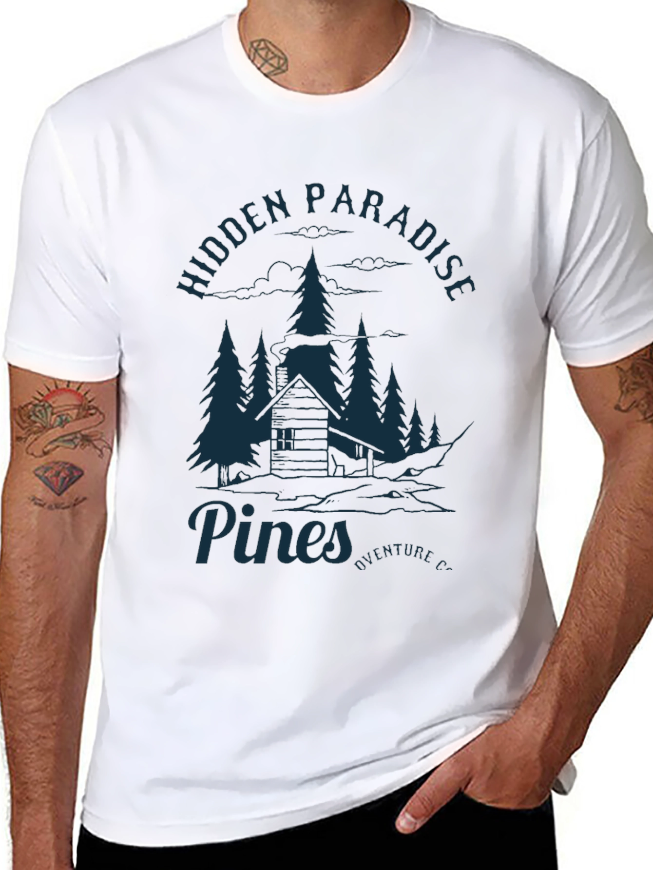 Hidden Paradise Pines Graphic Tee