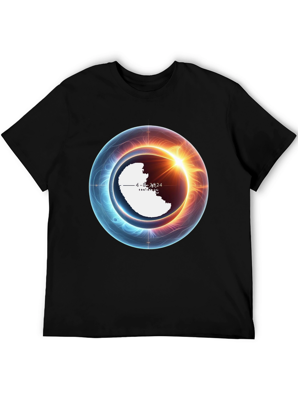 Futuristic Orbit Graphic T-Shirt - Soft Cotton