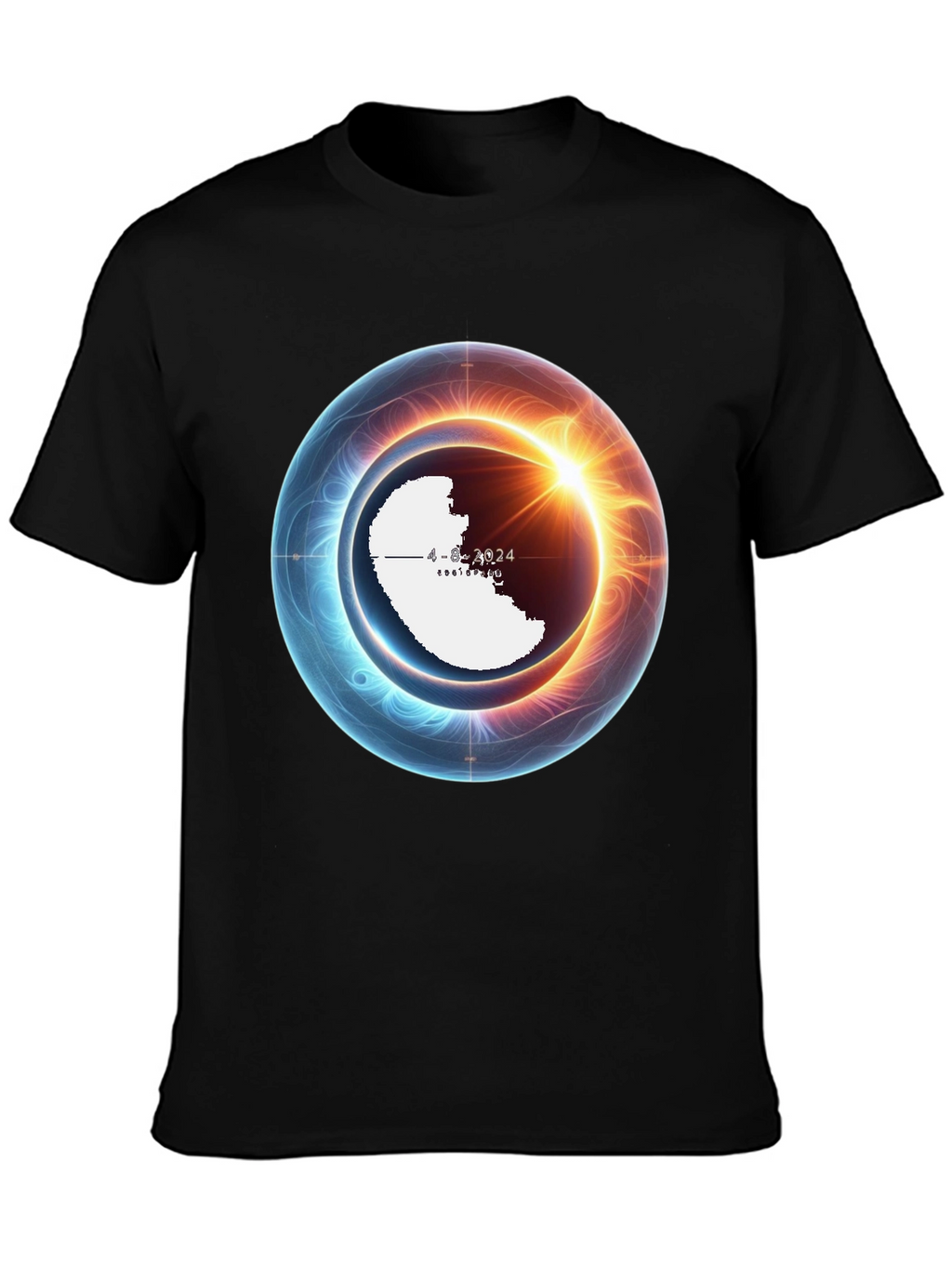 Futuristic Orbit Graphic T-Shirt - Soft Cotton