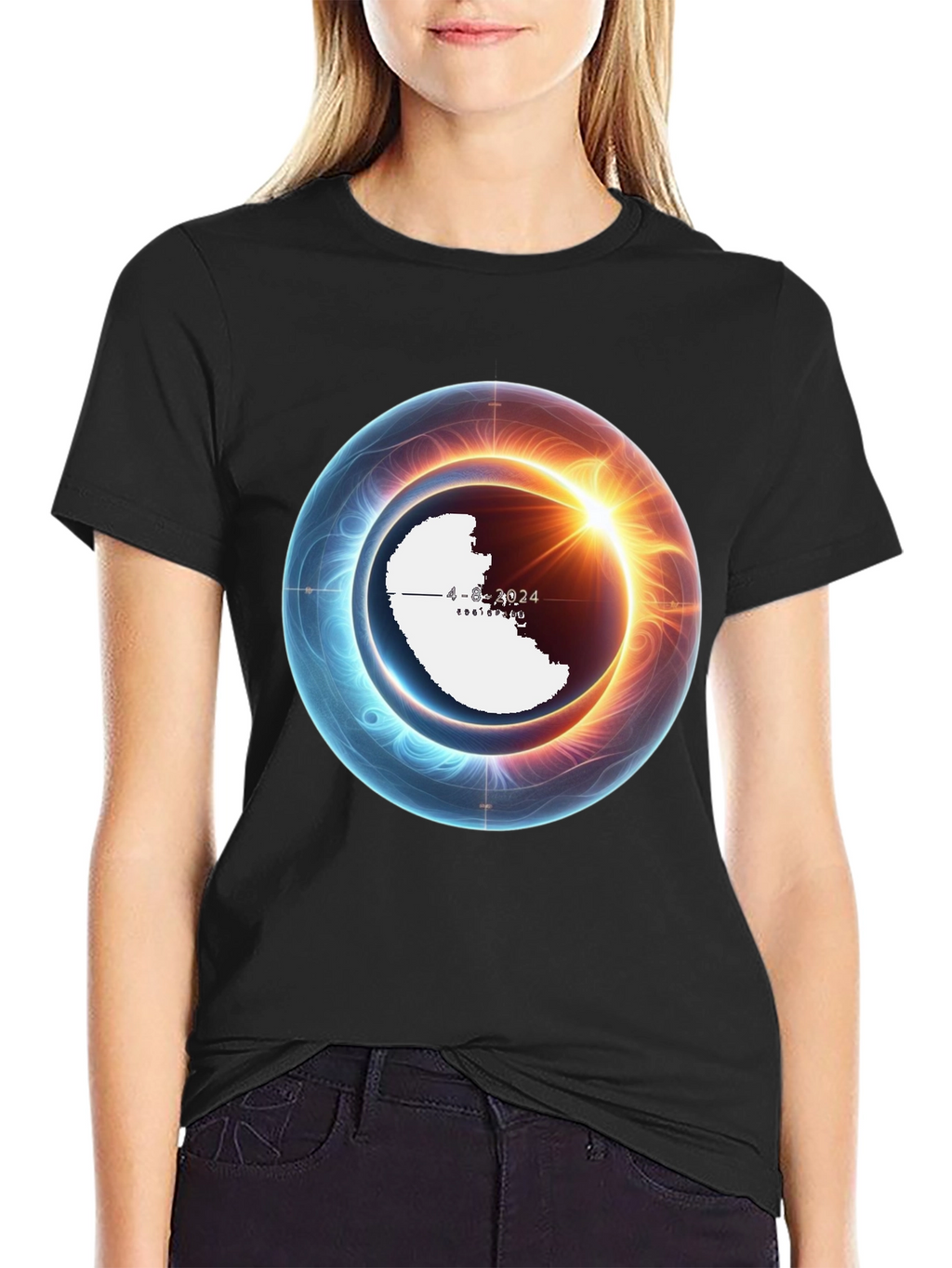 Futuristic Orbit Graphic T-Shirt - Soft Cotton