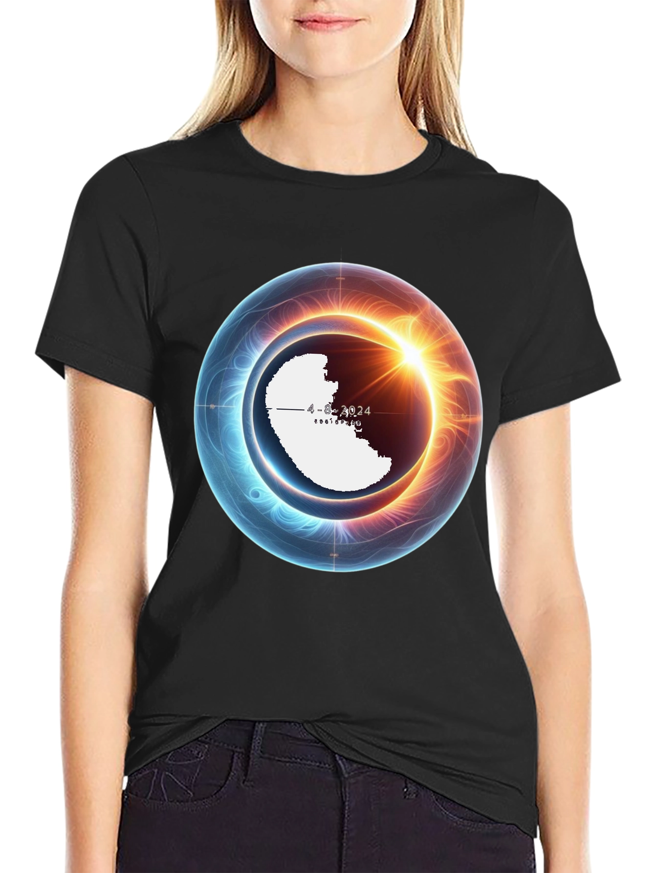 Futuristic Orbit Graphic T-Shirt - Soft Cotton