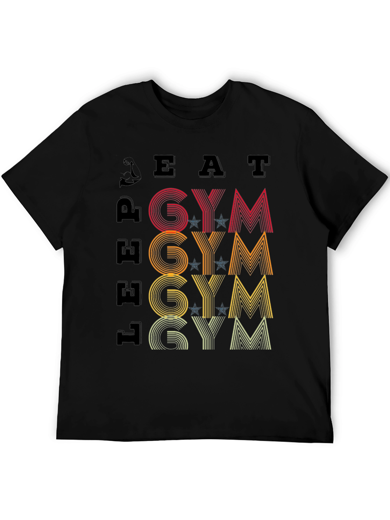 Eat Lift Gym Graphic T-Shirt