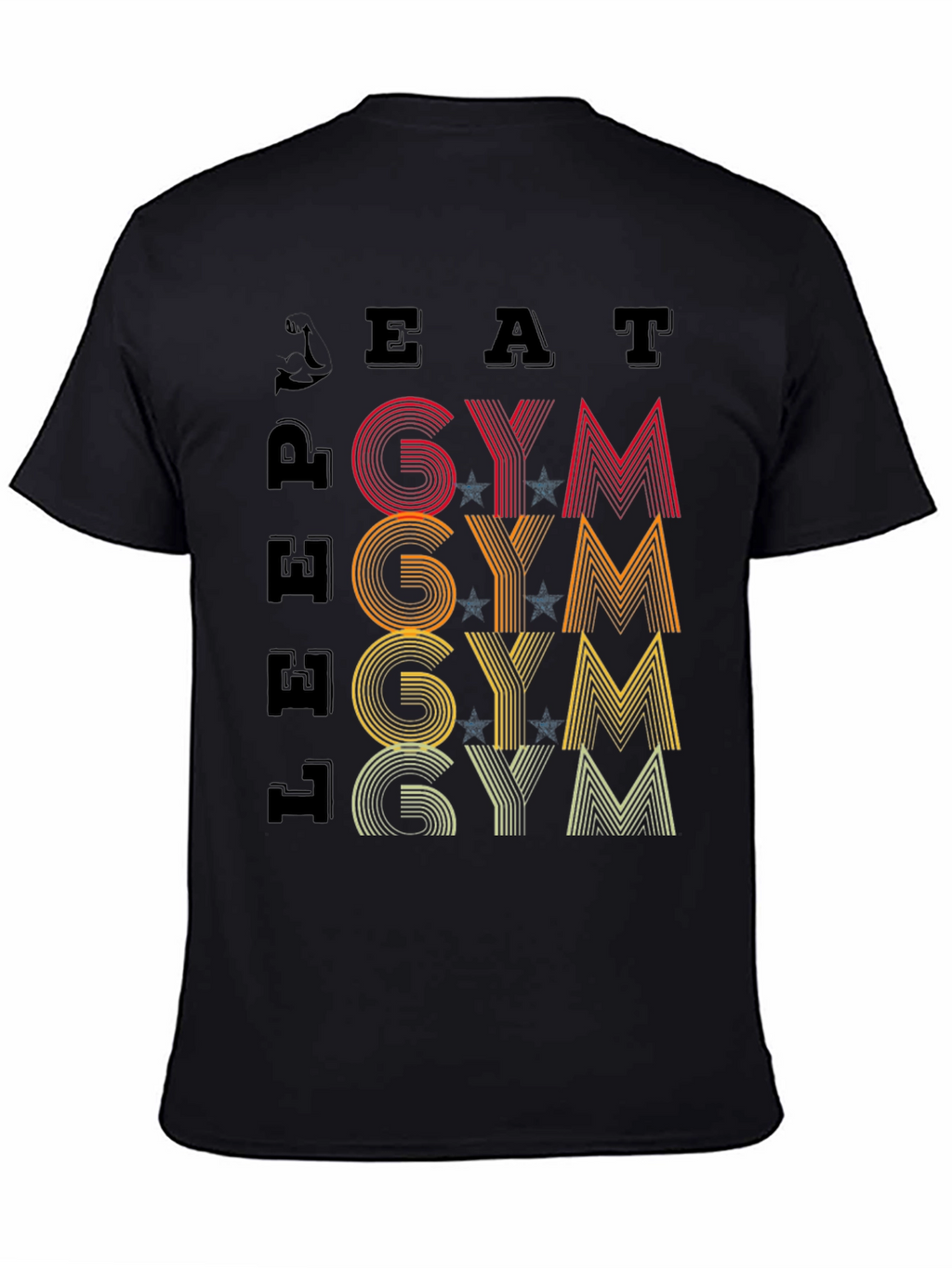 Eat Lift Gym Graphic T-Shirt